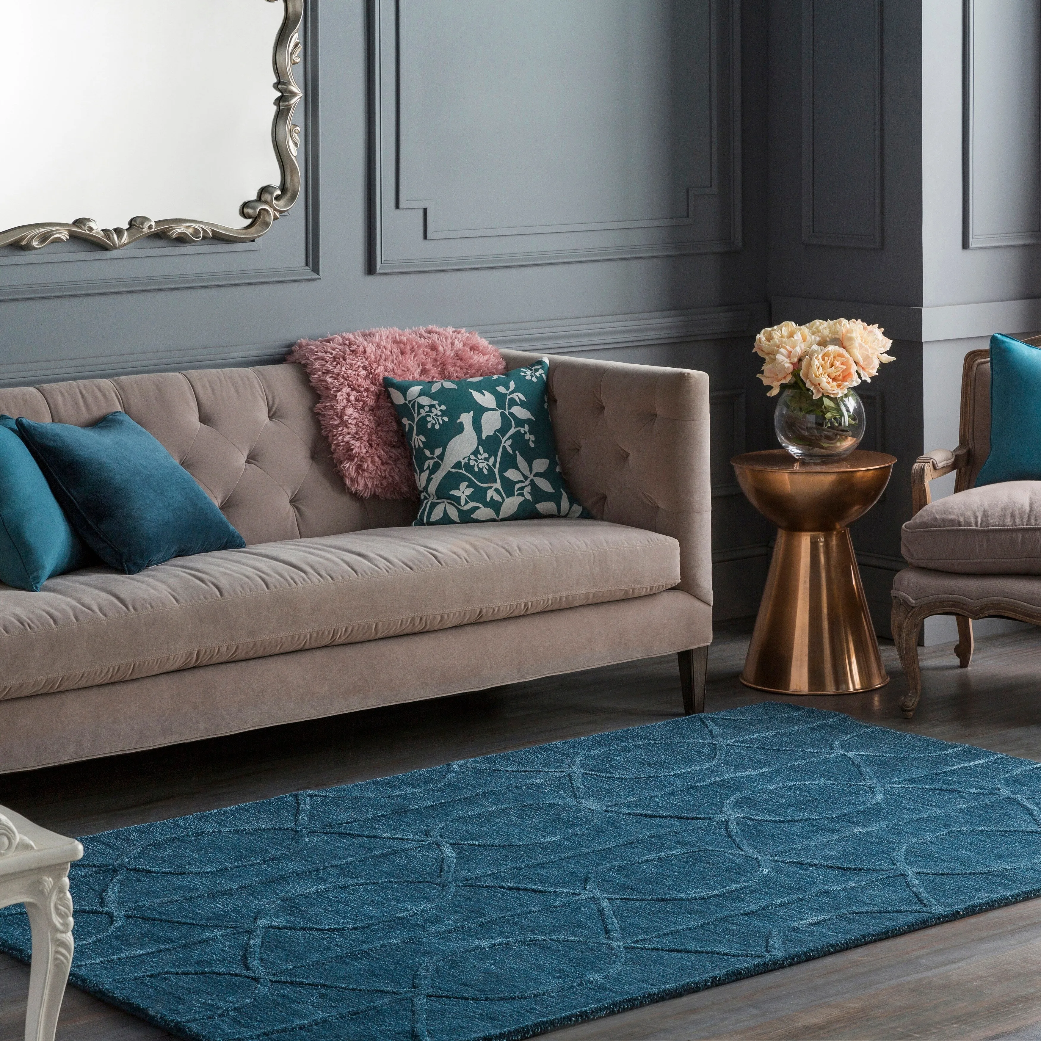 Hand-tufted Taunton Wool Rug