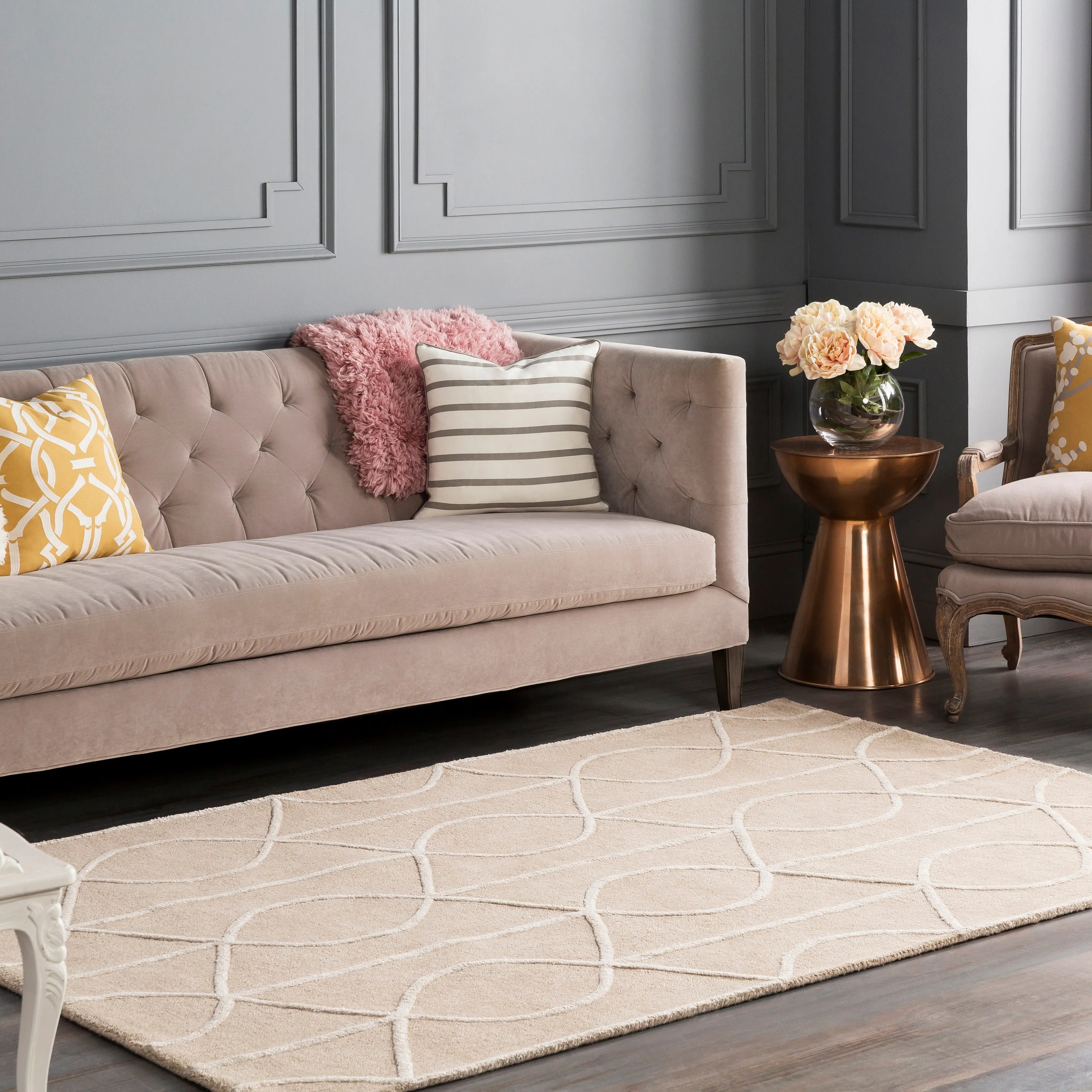 Hand-tufted Taunton Wool Rug