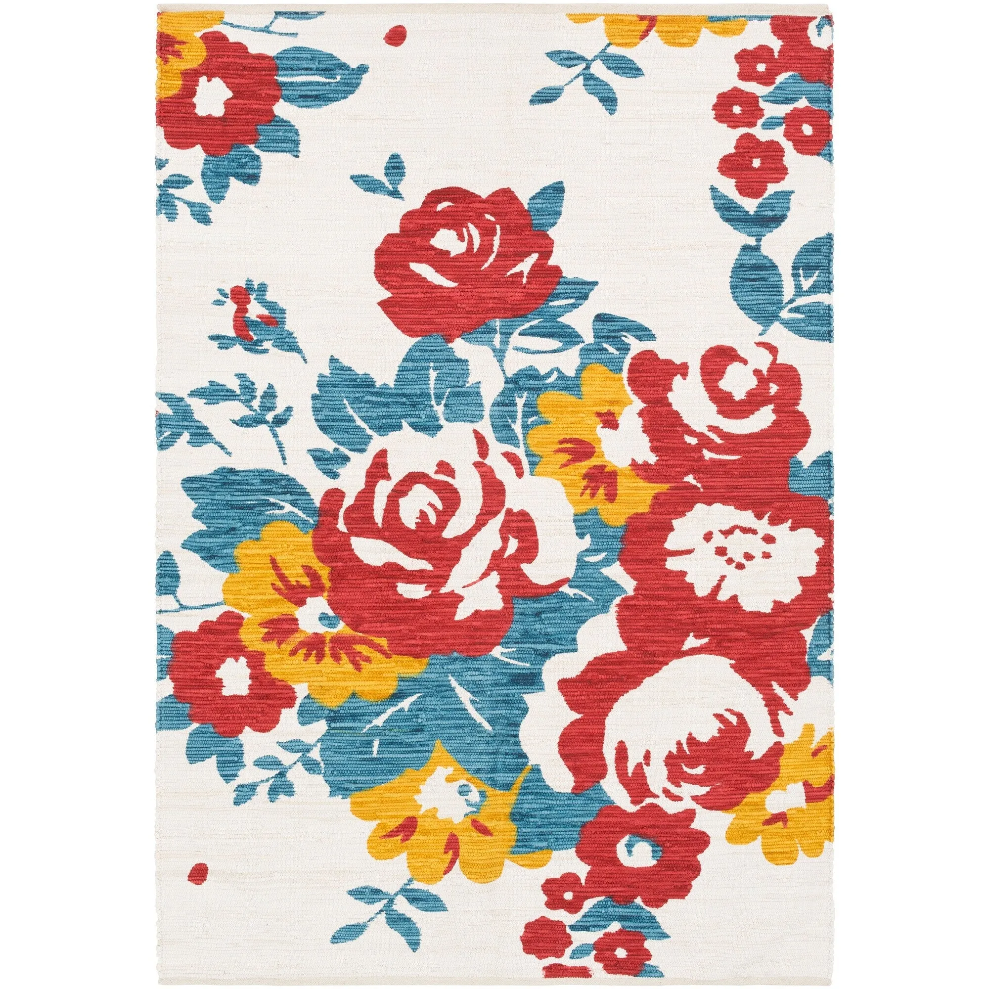 Hand-Woven Van Cotton Rug