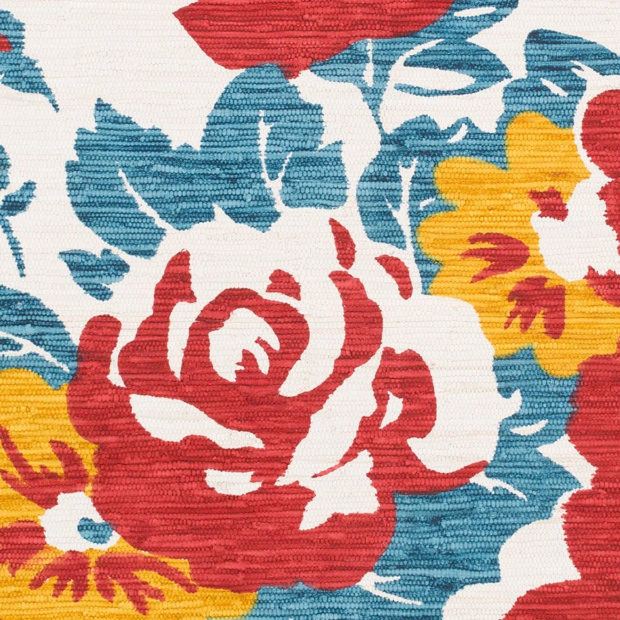Hand-Woven Van Cotton Rug