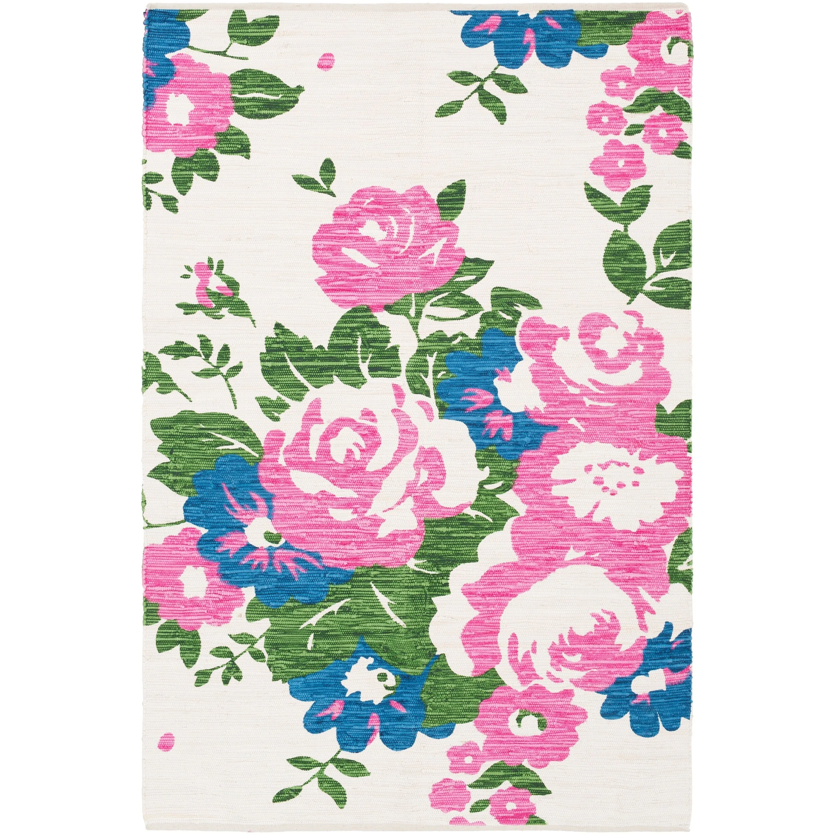 Hand-Woven Van Cotton Rug