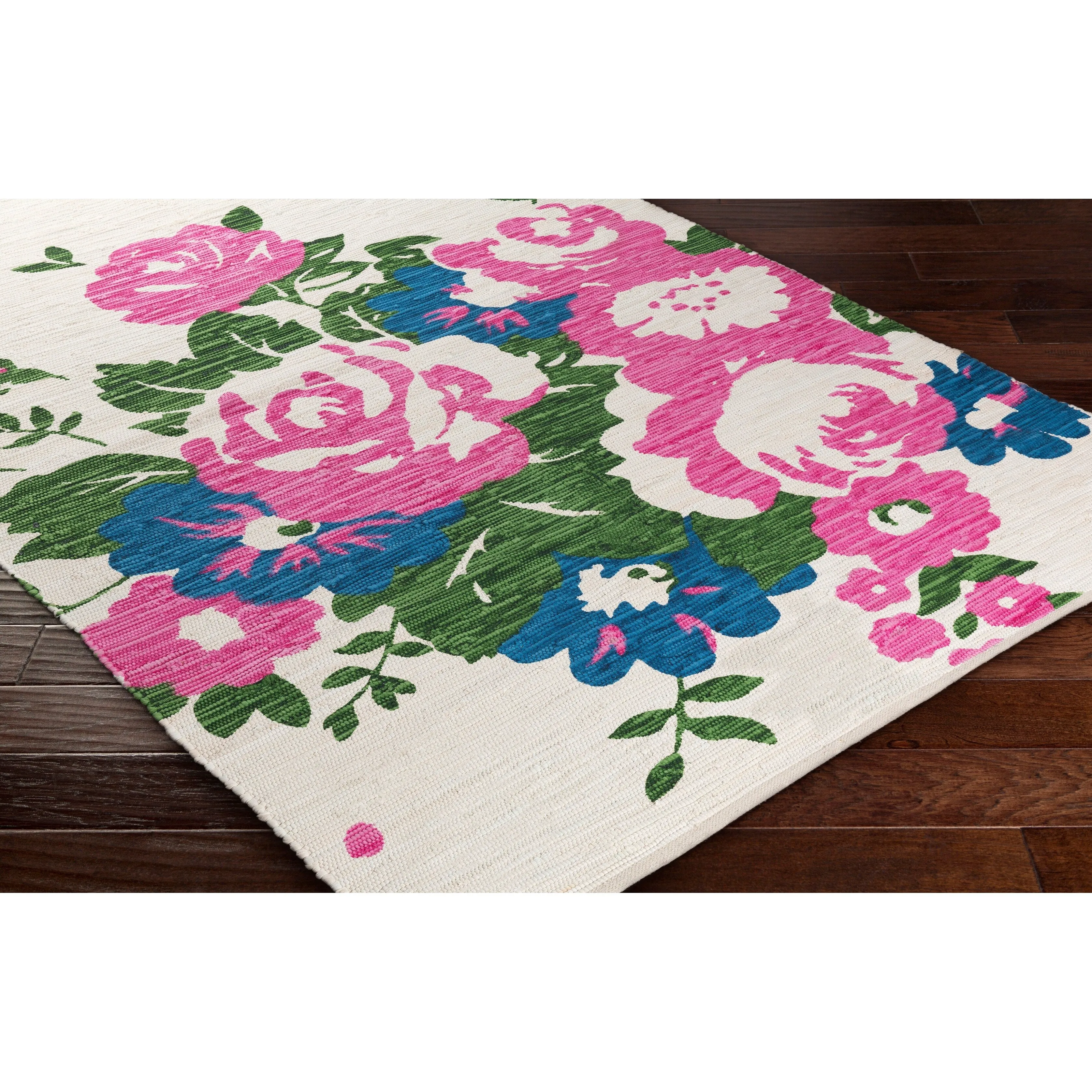 Hand-Woven Van Cotton Rug