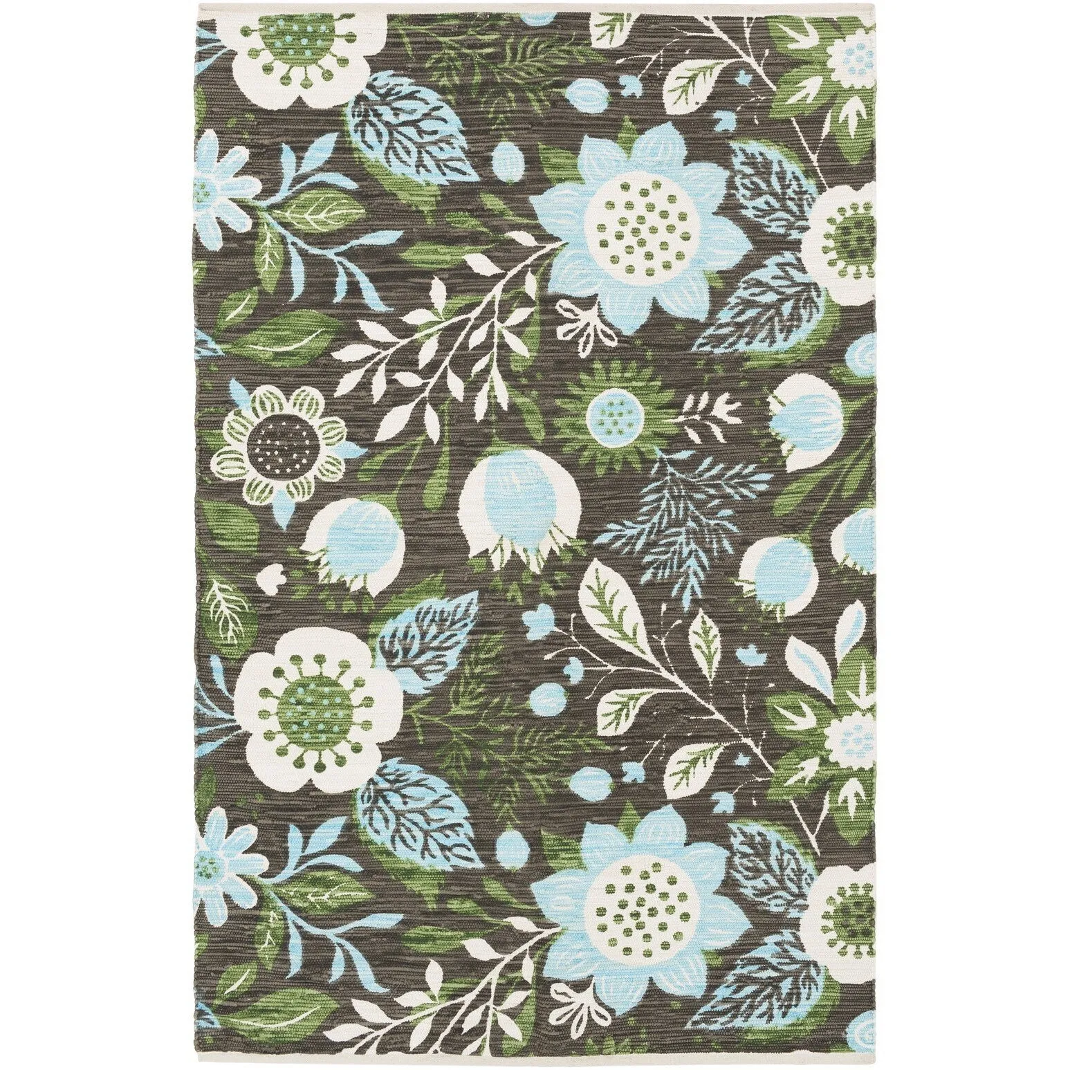 Hand-Woven Woz Cotton Area Rug