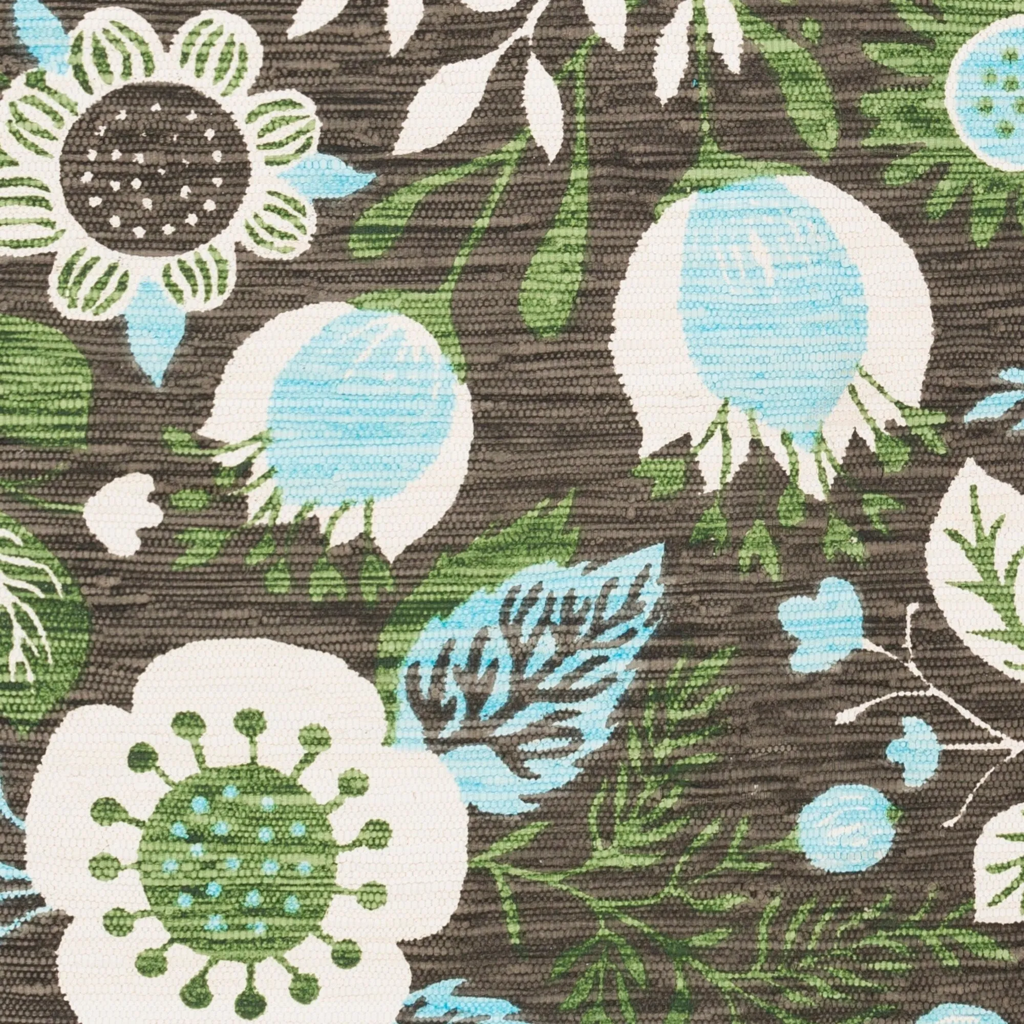 Hand-Woven Woz Cotton Area Rug