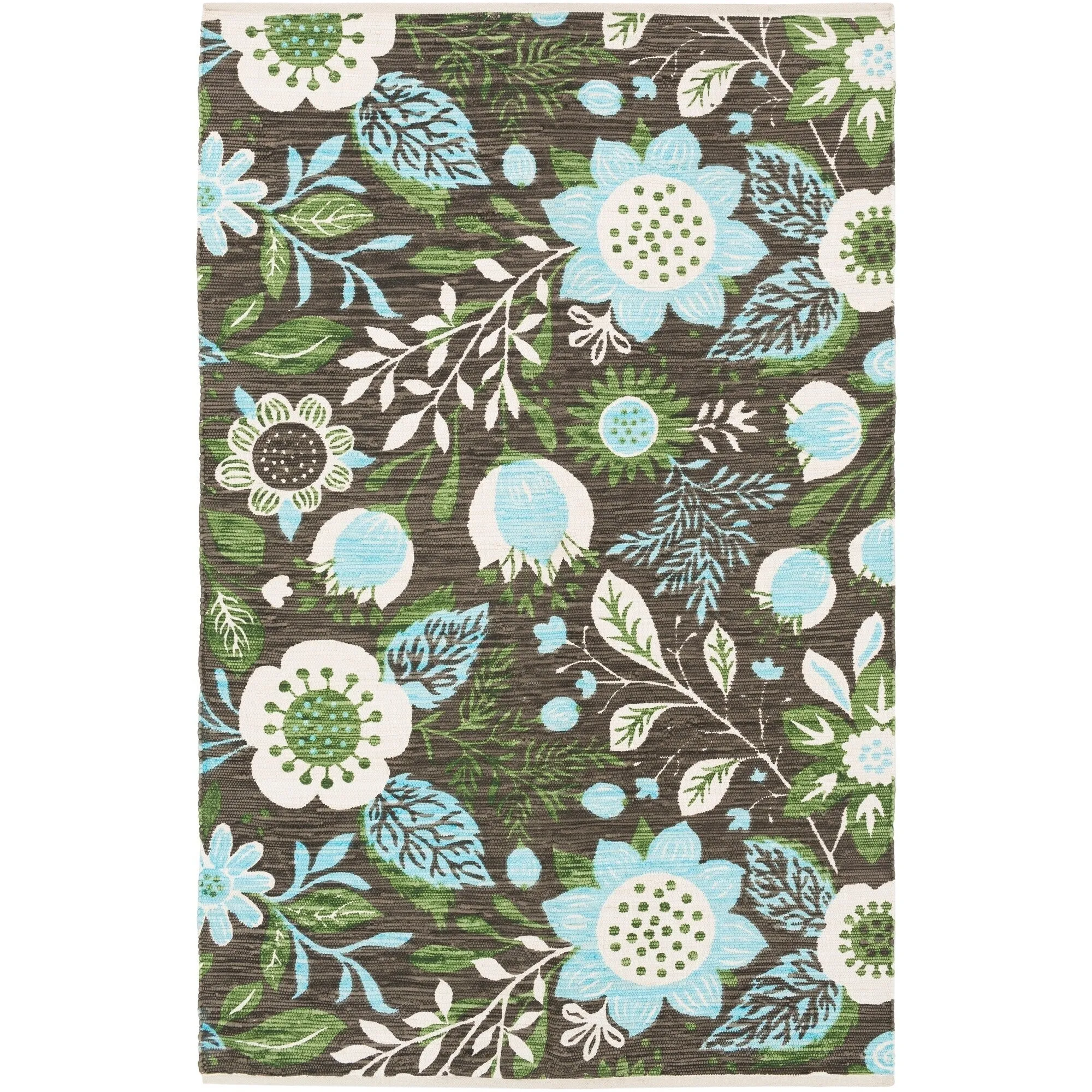 Hand-Woven Woz Cotton Area Rug