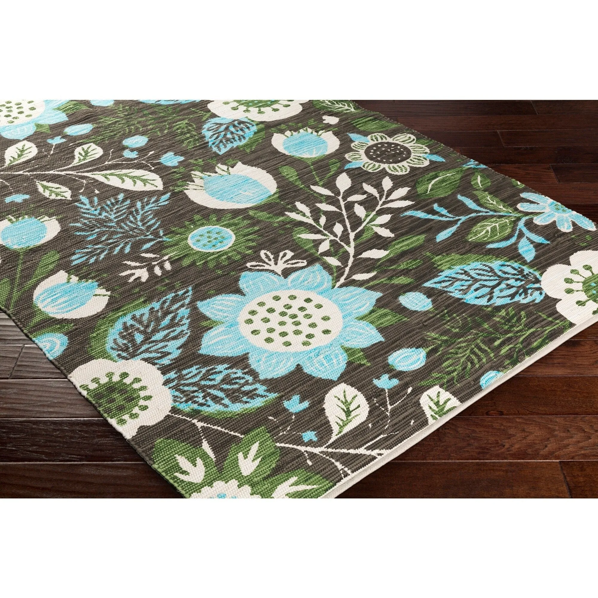 Hand-Woven Woz Cotton Area Rug