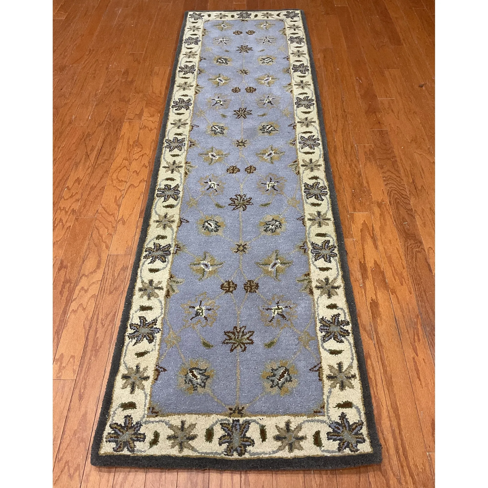 HERAT ORIENTAL Handmade 2'4 x 8'1 Wool Runner - 2'4 x 8'1
