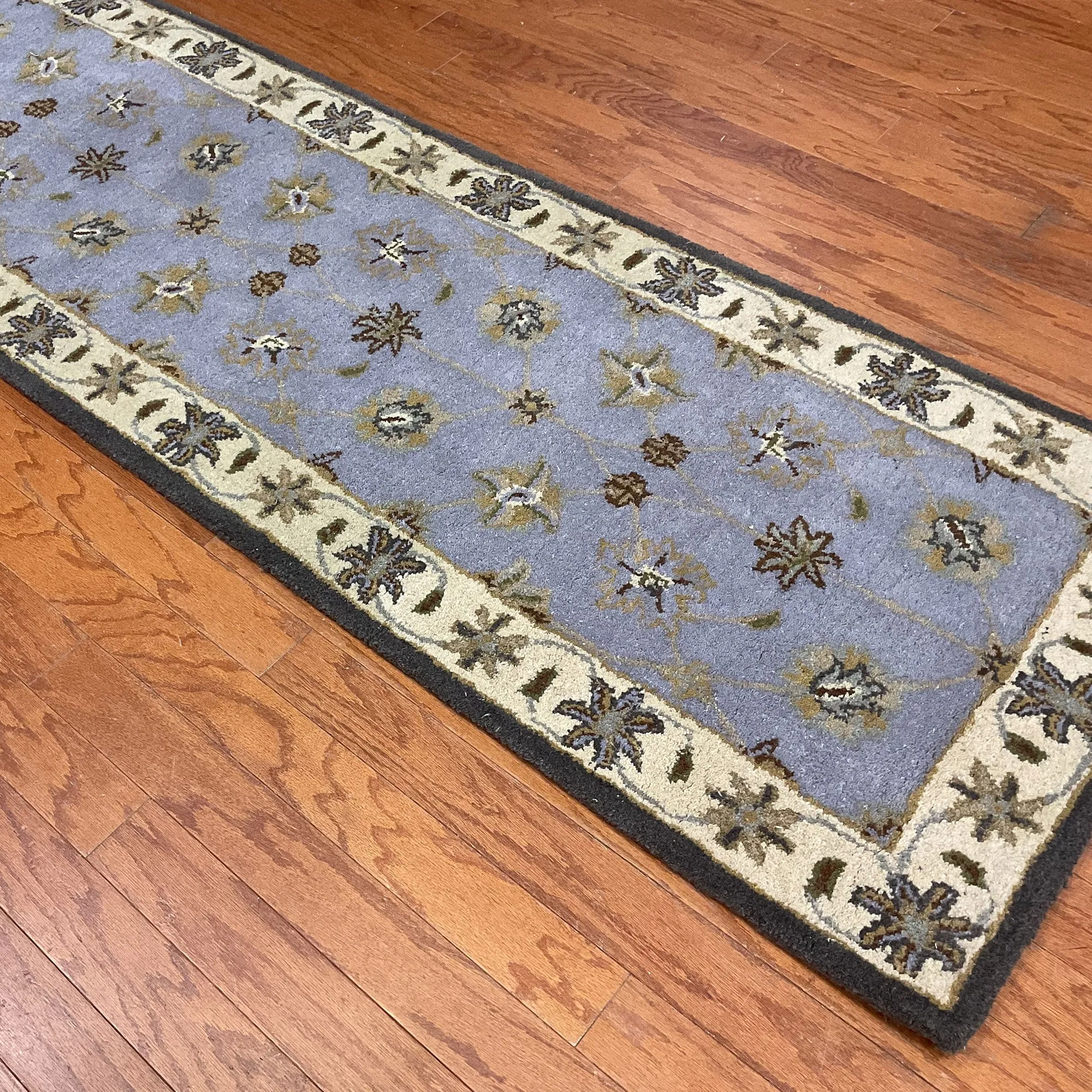 HERAT ORIENTAL Handmade 2'4 x 8'1 Wool Runner - 2'4 x 8'1