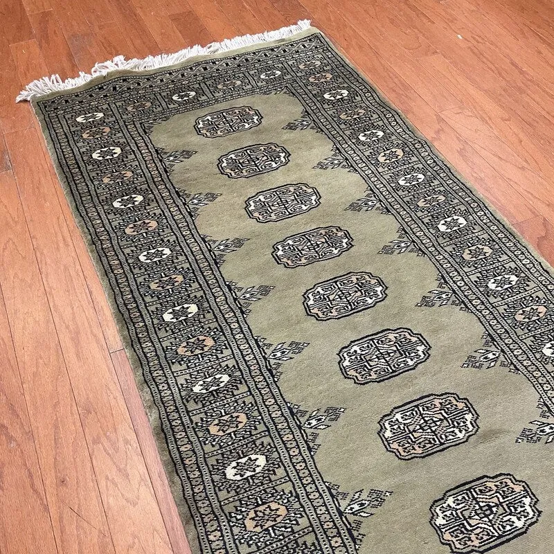 HERAT ORIENTAL Handmade Bokhara Wool Runner