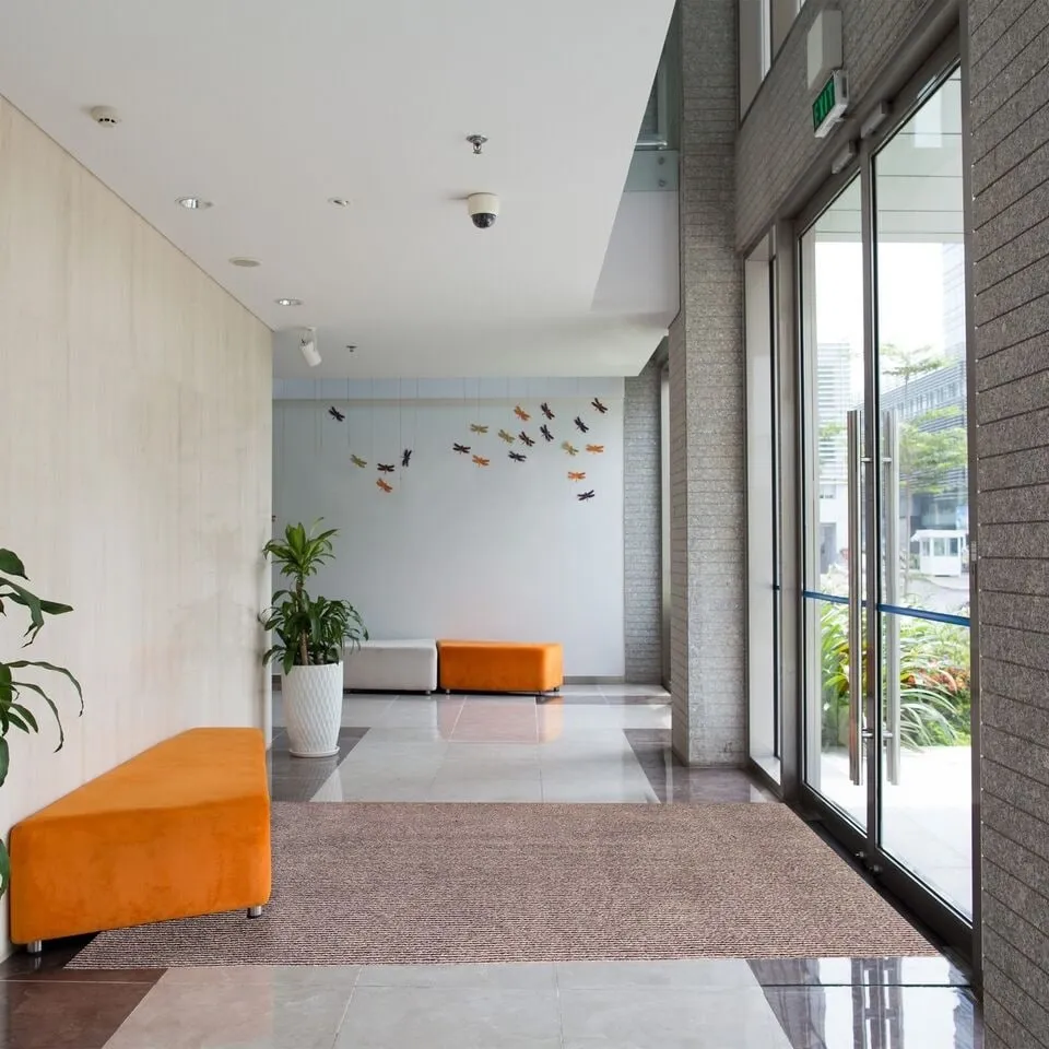 High-Quality Indoor/Outdoor Custom Size Carpet Runner Rug with Non-Slip PVC Backing 31'' wide x your choice of lenght