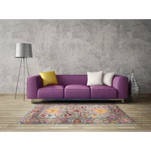 Home Decor EORC Hand-Tufted Wool Oriental Rug Elegant Blue Area Rug for Living Room. Bedroom. Office. & Home Dcor Premium