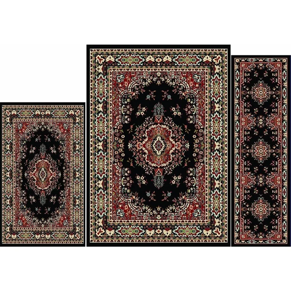 Home Dynamix Ariana Collection Traditional 3-Piece Area Rug (4'11x6'11. 1'8x4'11. 1'8x2'8)