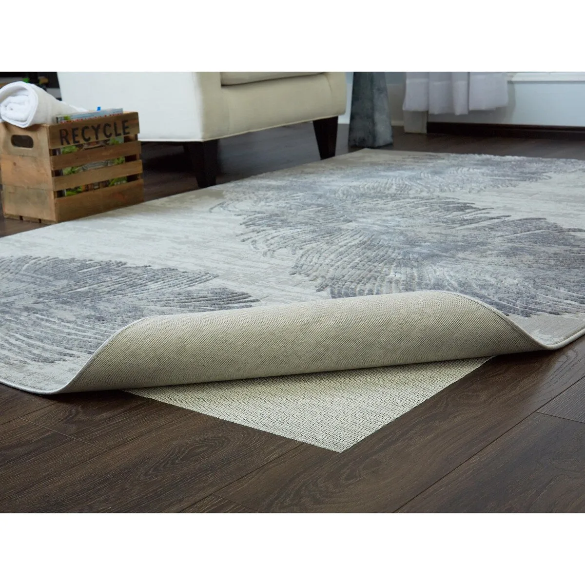 Home Dynamix Ultra Stop Antimicrobial Rug Pad - Ivory
