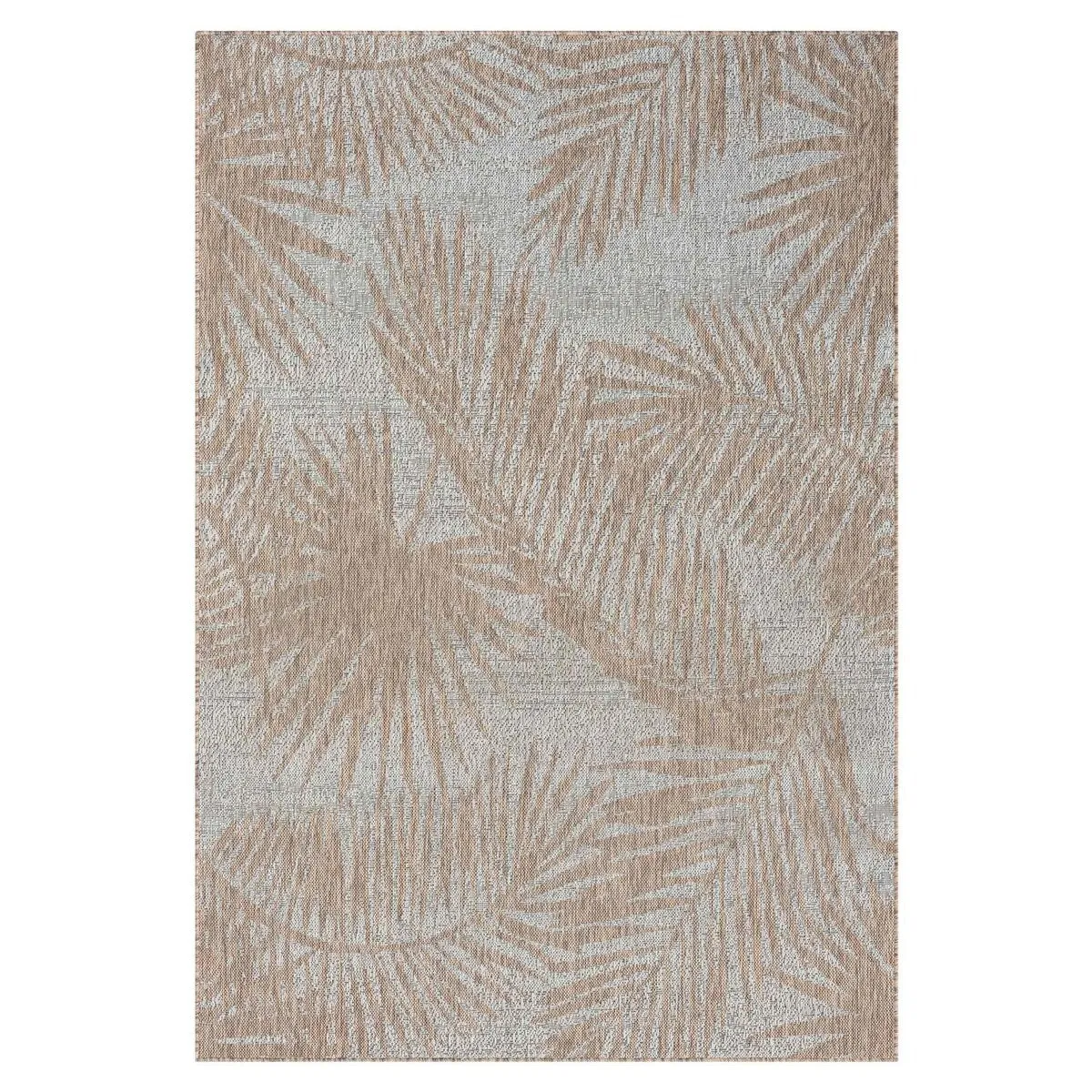 HR HANDCRAFT RUGS Waterproof Leaf Pattern Outdoor Rug Stain/Fade-Resistant