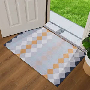 Indoor Door Mat. Front Back Outdoor Mat Rubber Backing. Low-Profile Entrance Rugs. Absorbent Resist Dirt Doormats Inside Doormat