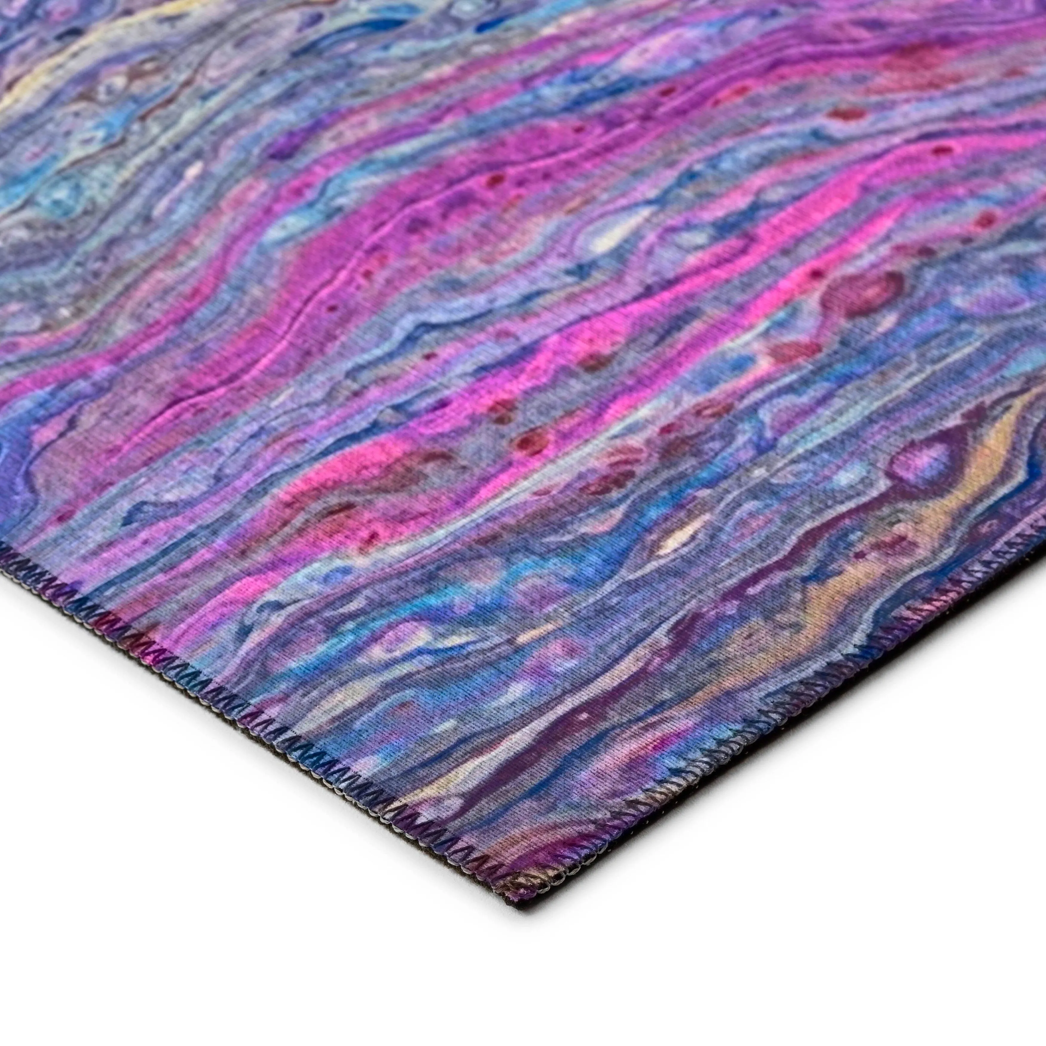 Indoor/ Outdoor Addison Karina Abstract Washable Area Rug