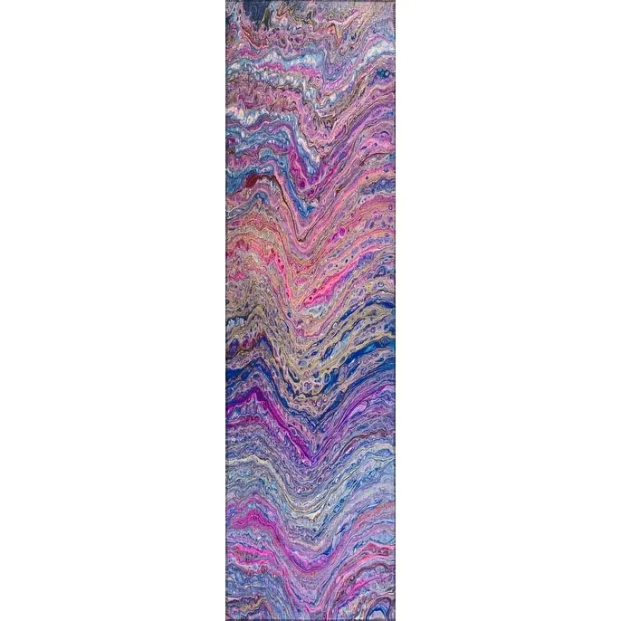 Indoor/ Outdoor Addison Karina Abstract Washable Area Rug