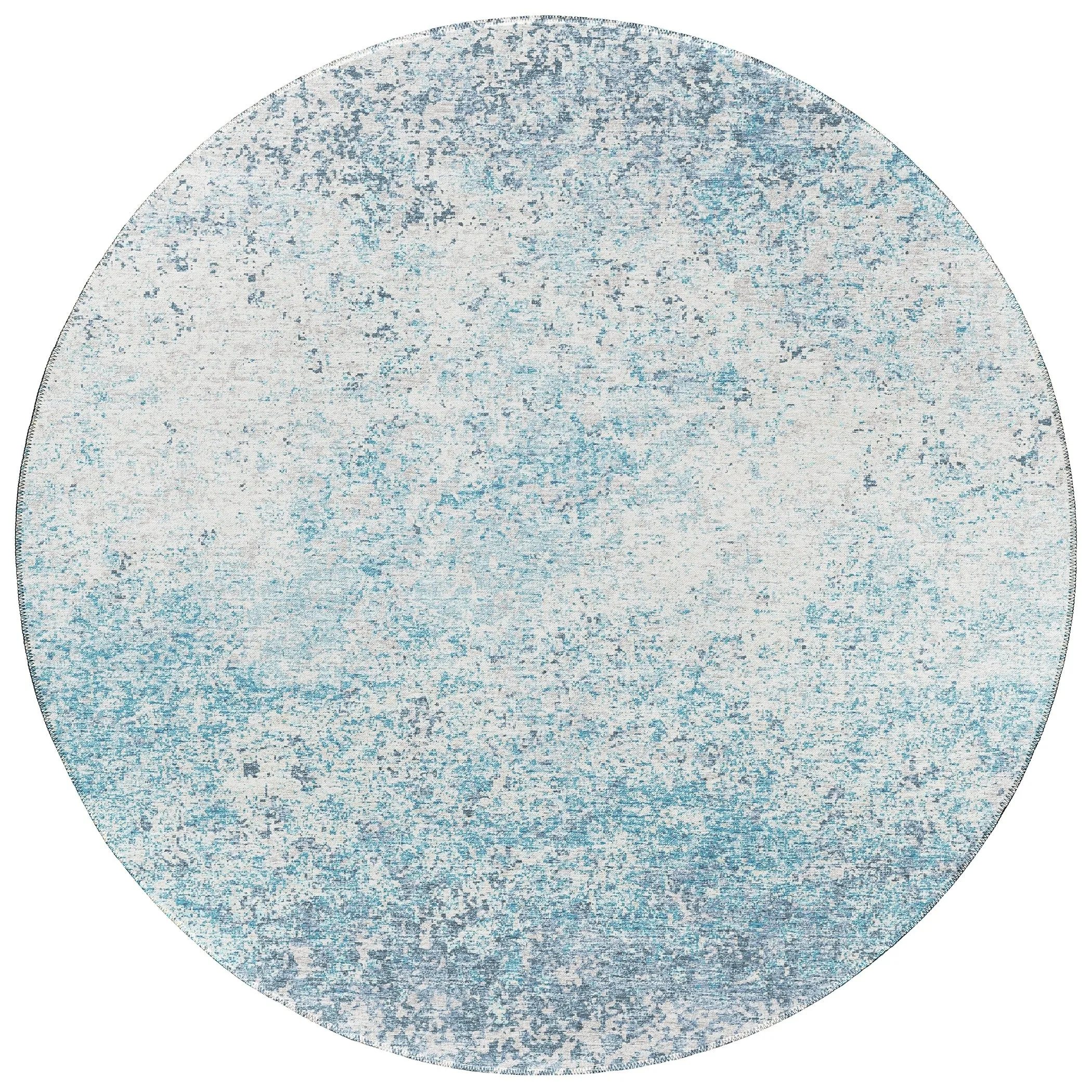 Indoor/Outdoor Rylee Modern Abstract Washable Rug New