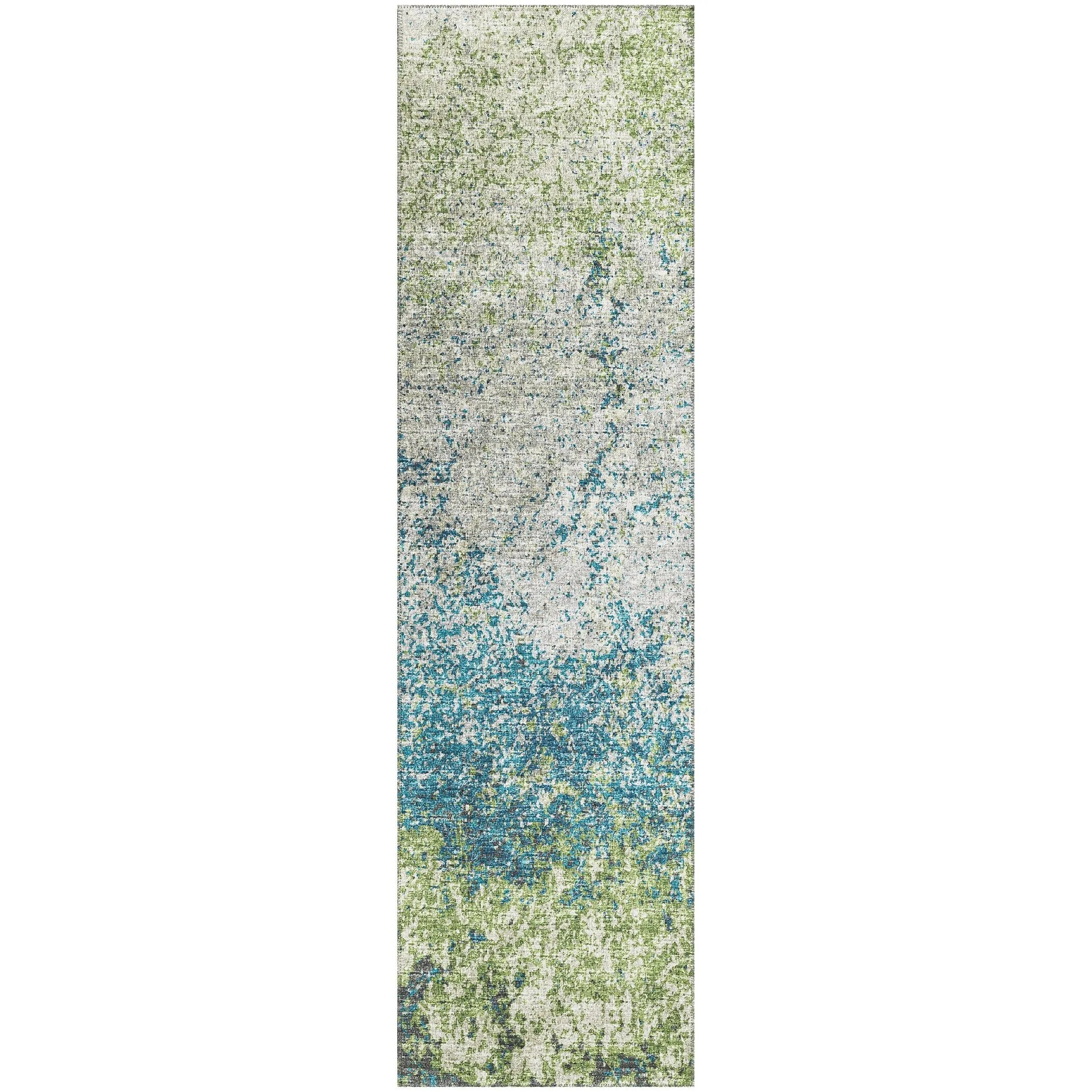 Indoor/Outdoor Rylee Modern Abstract Washable Rug New