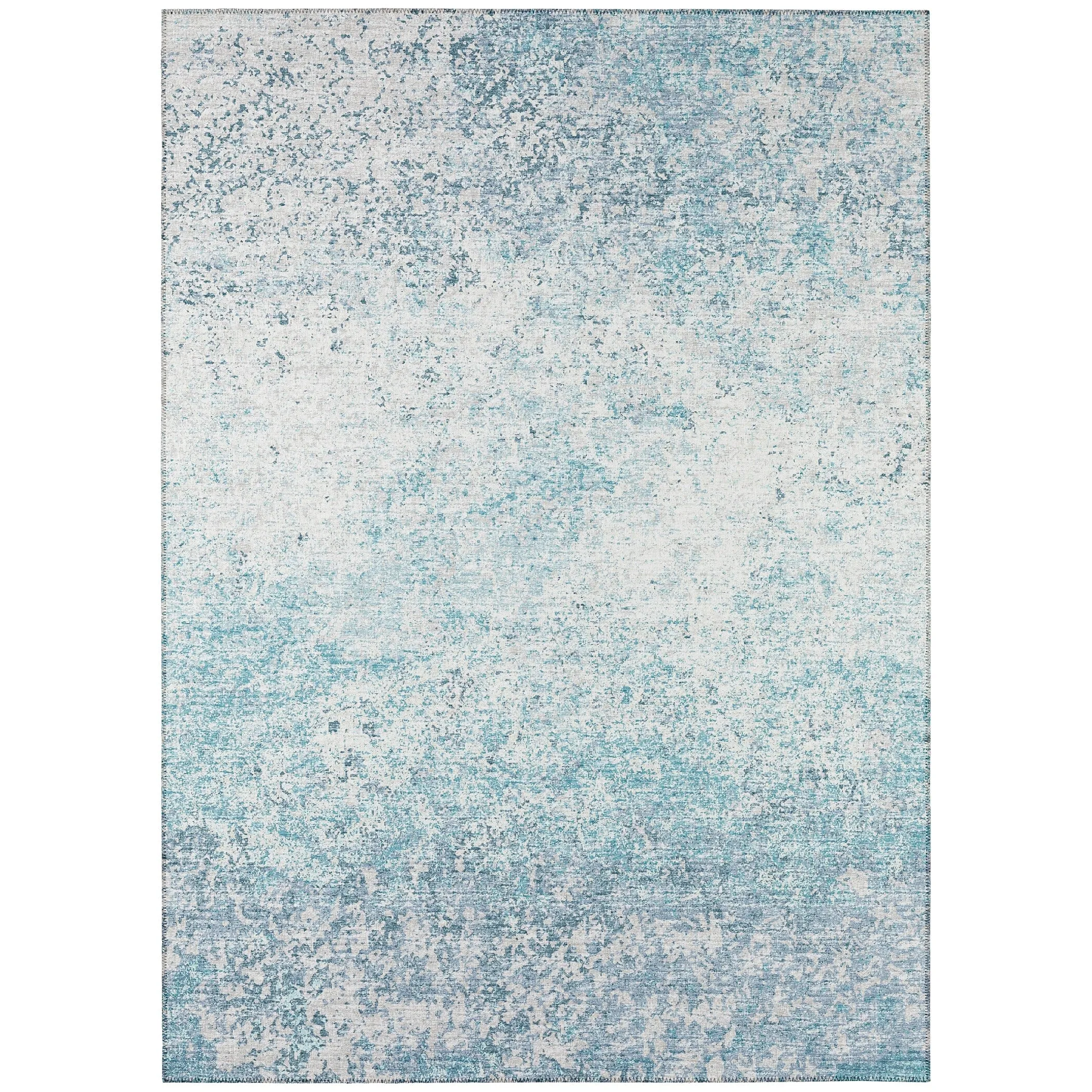 Indoor/Outdoor Rylee Modern Abstract Washable Rug New