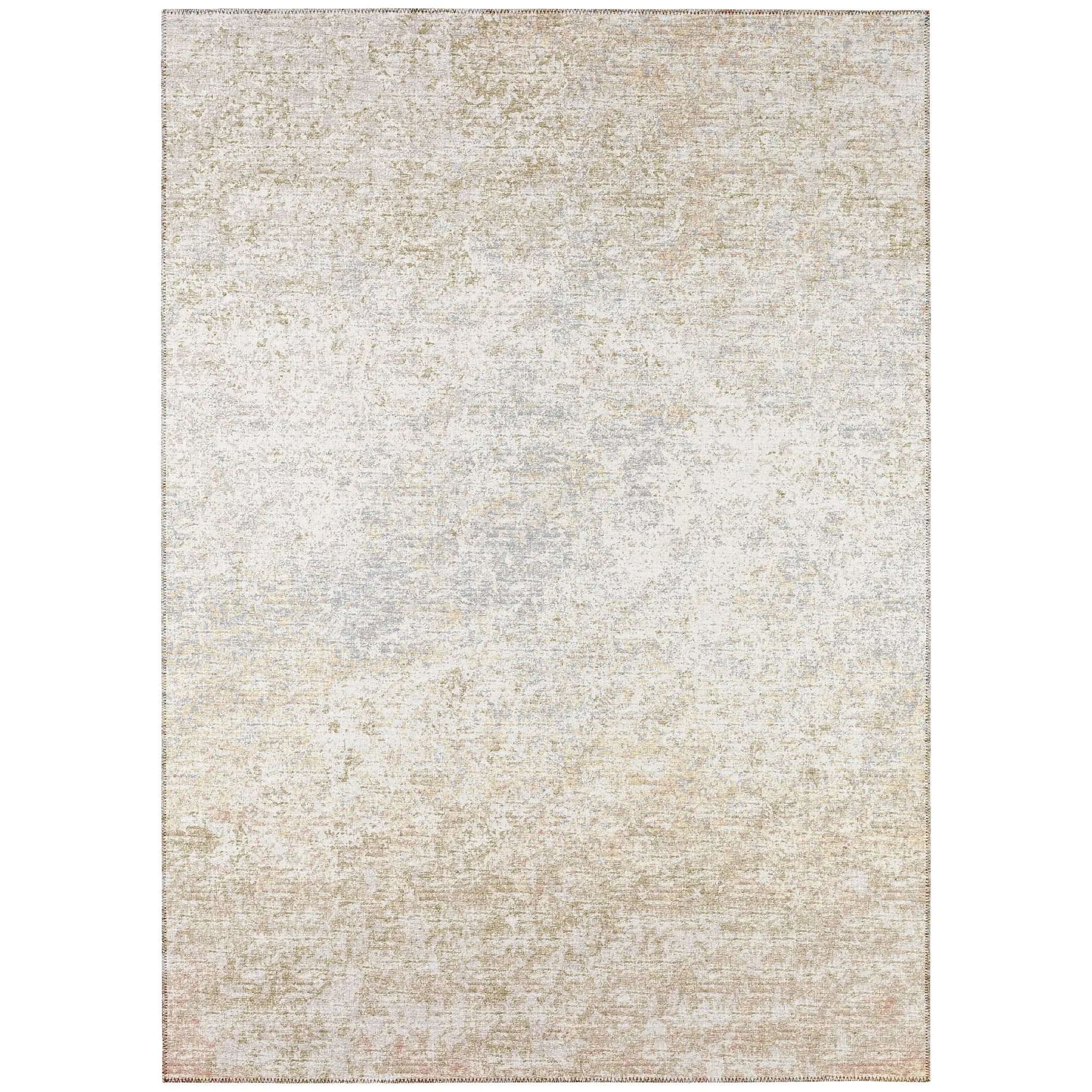 Indoor/Outdoor Rylee Modern Abstract Washable Rug New