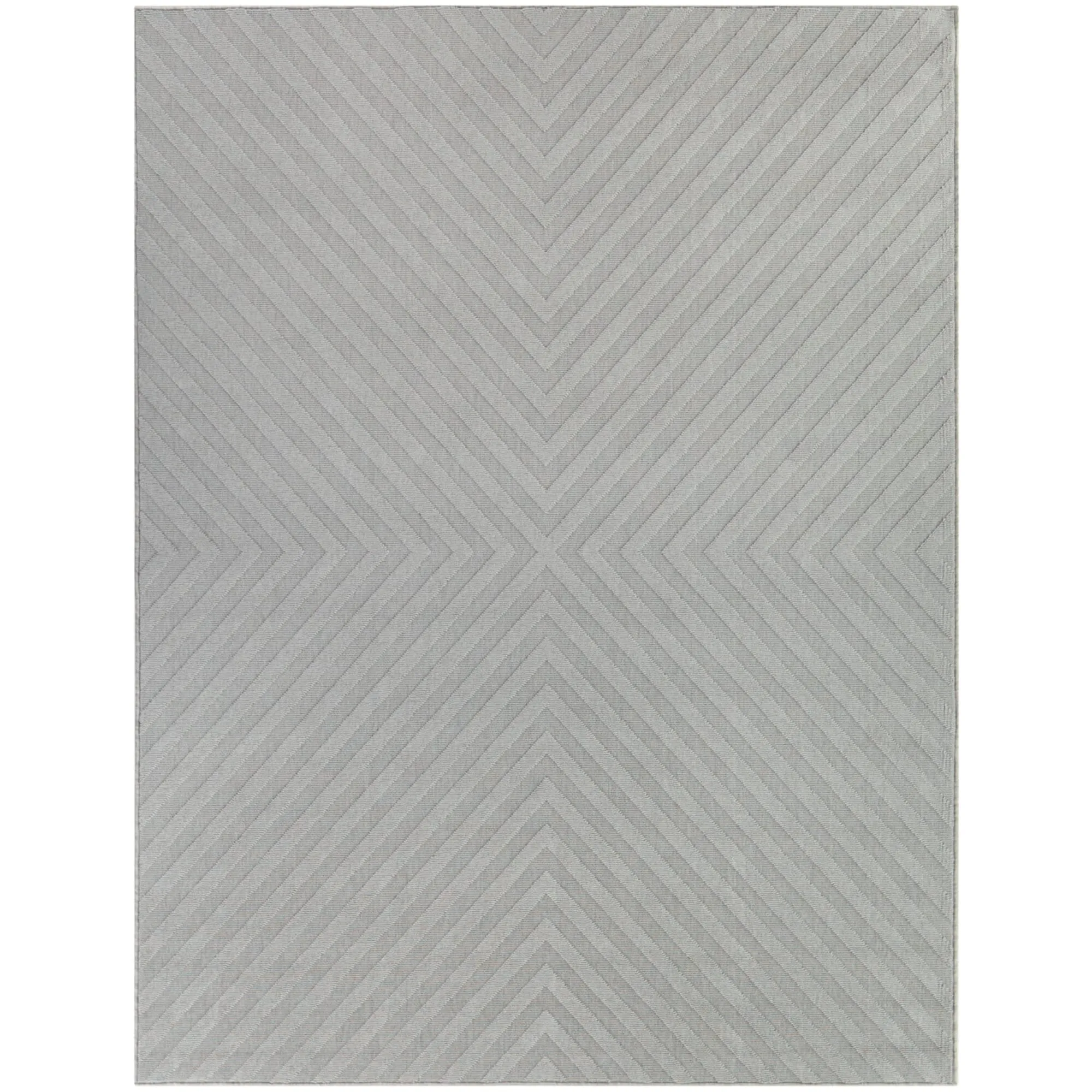 Issei Modern Striped Indoor/Outdoor Area Rug