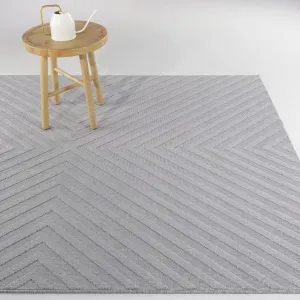 Issei Modern Striped Indoor/Outdoor Area Rug