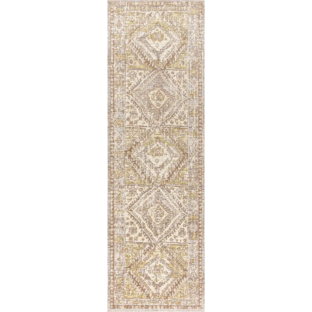 JONATHAN Y Alhambra Ornate Geometric Medallion Area Rug