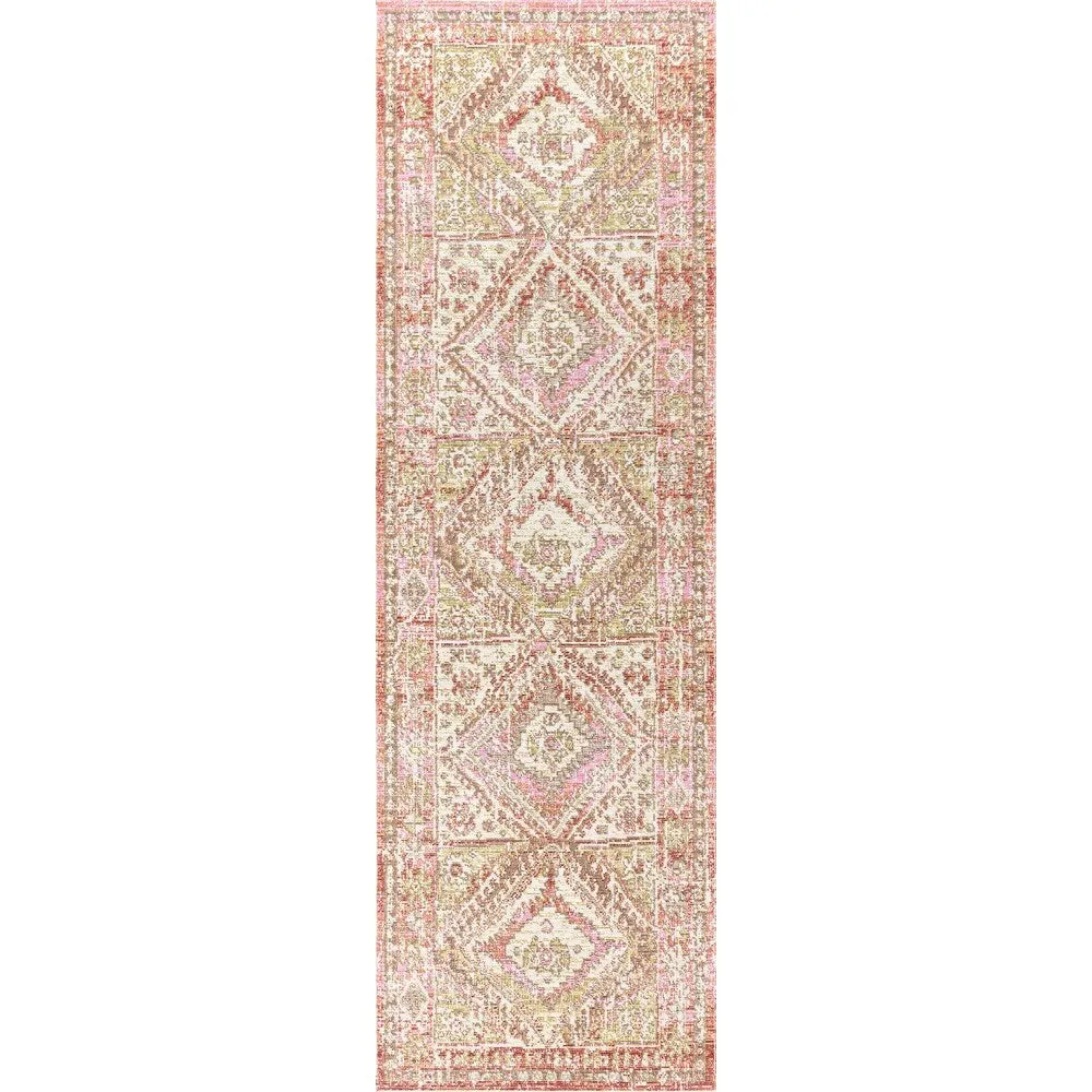 JONATHAN Y Alhambra Ornate Geometric Medallion Area Rug