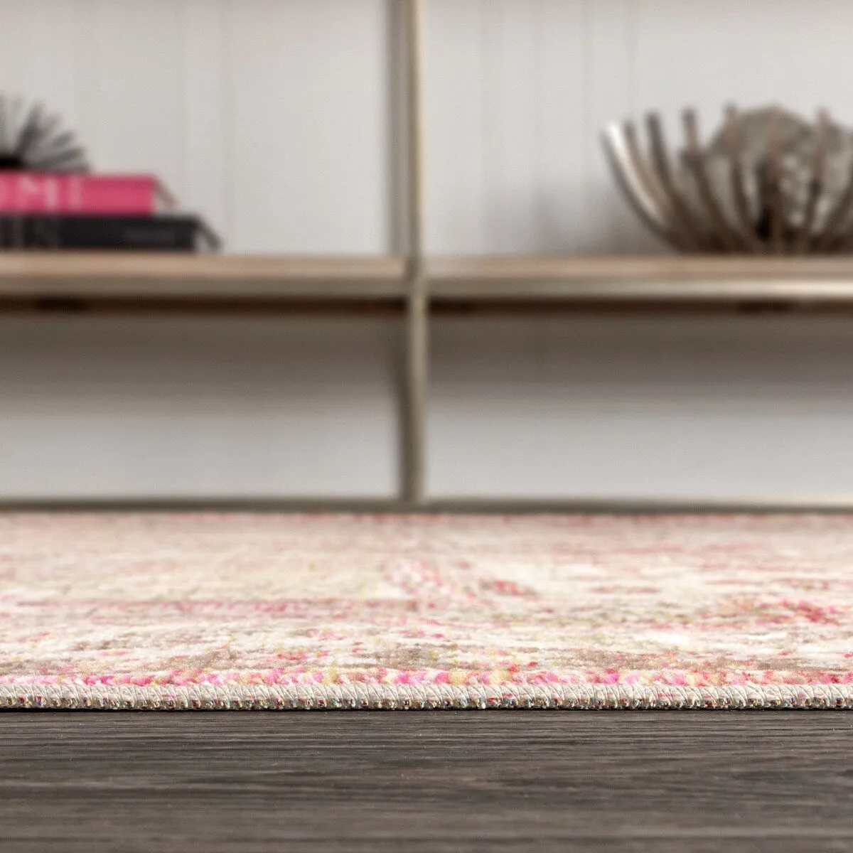 JONATHAN Y Alhambra Ornate Geometric Medallion Area Rug
