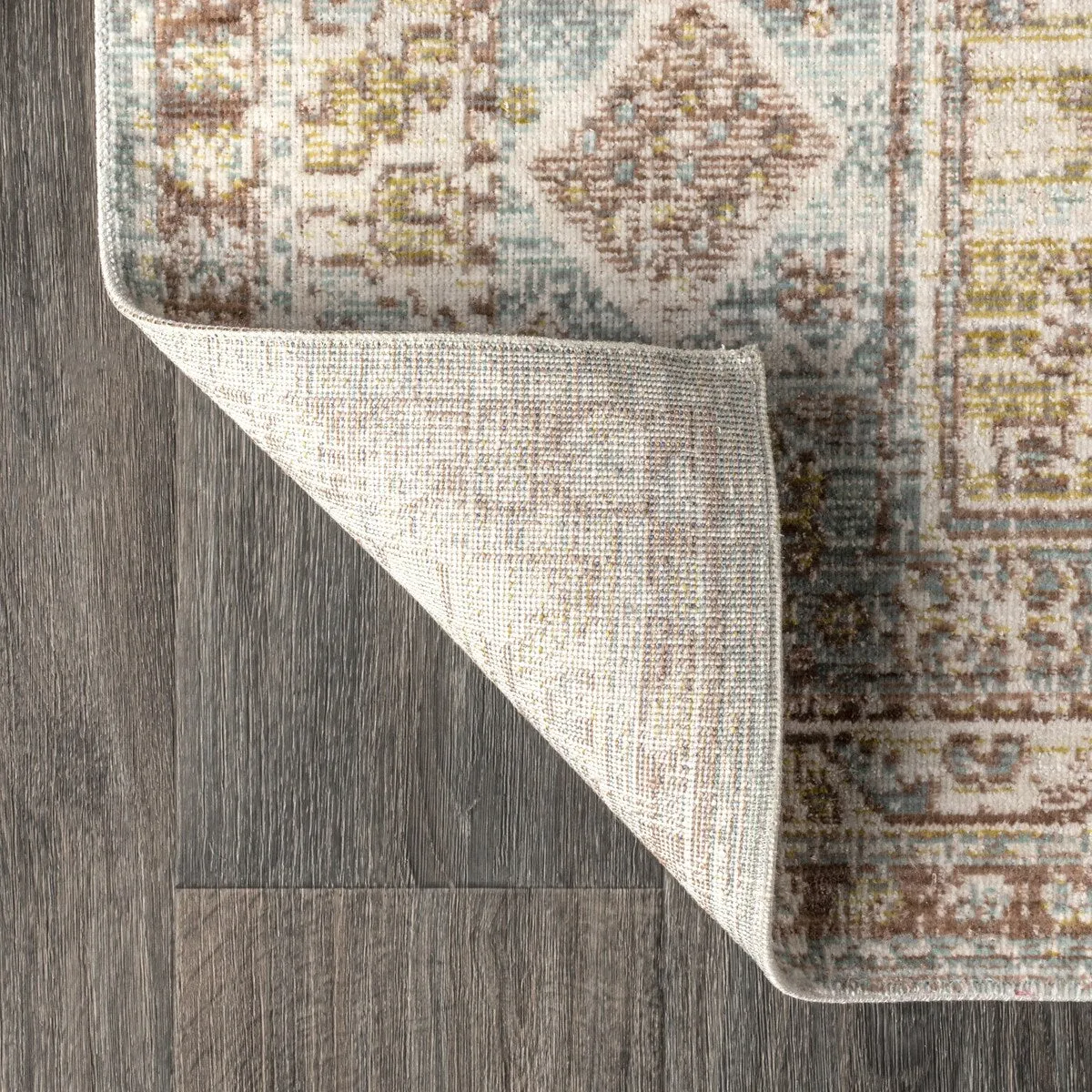 JONATHAN Y Alhambra Ornate Geometric Medallion Area Rug