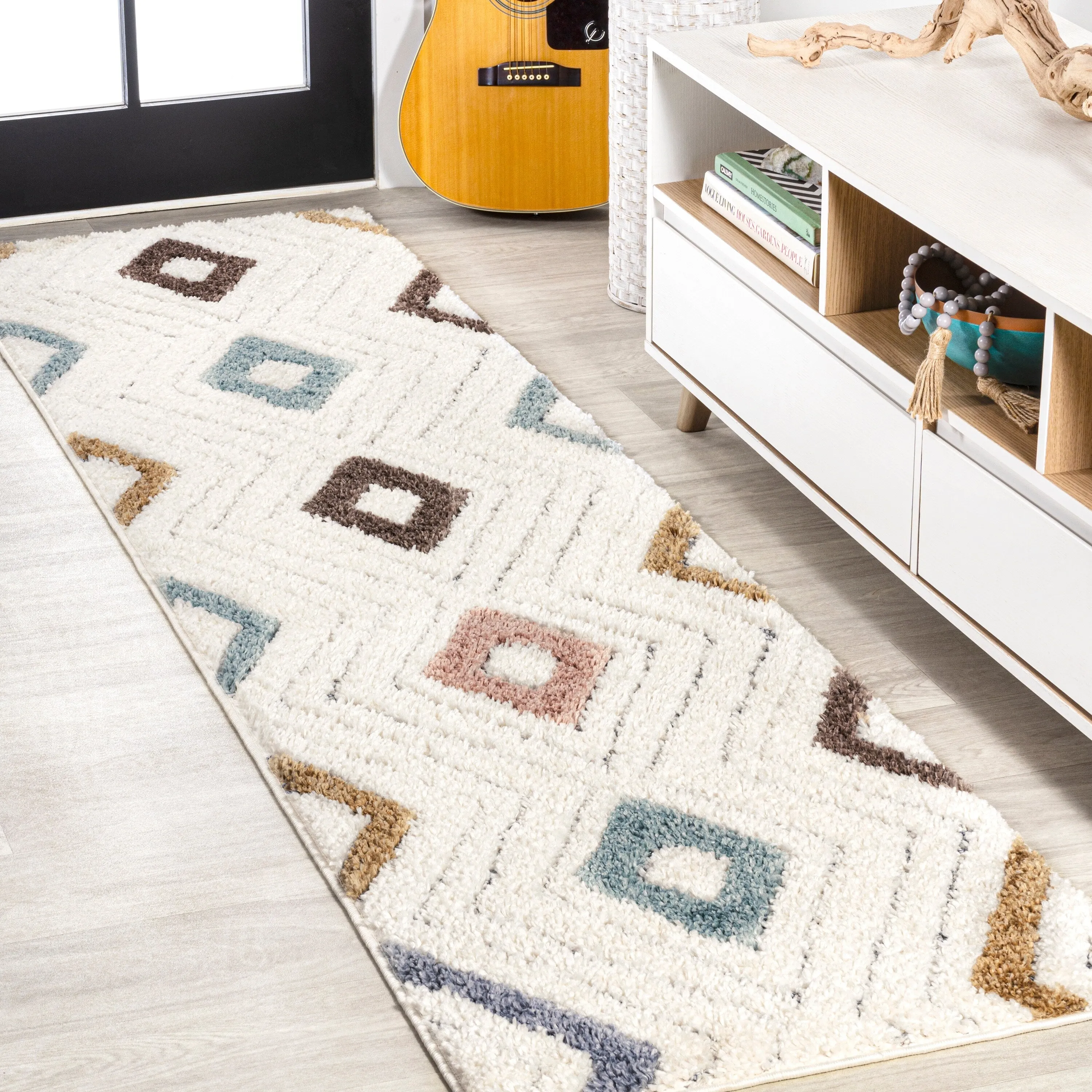 JONATHAN Y Aziza Beach Strie' Striped Area Rug