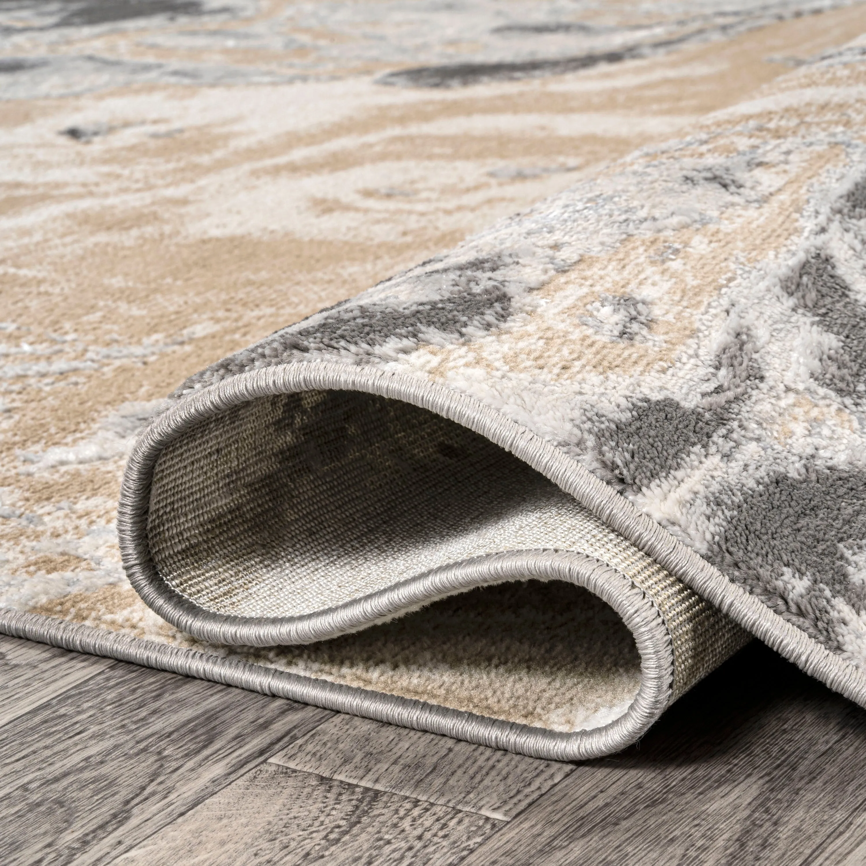 JONATHAN Y Batten Marbled Abstract Area Rug