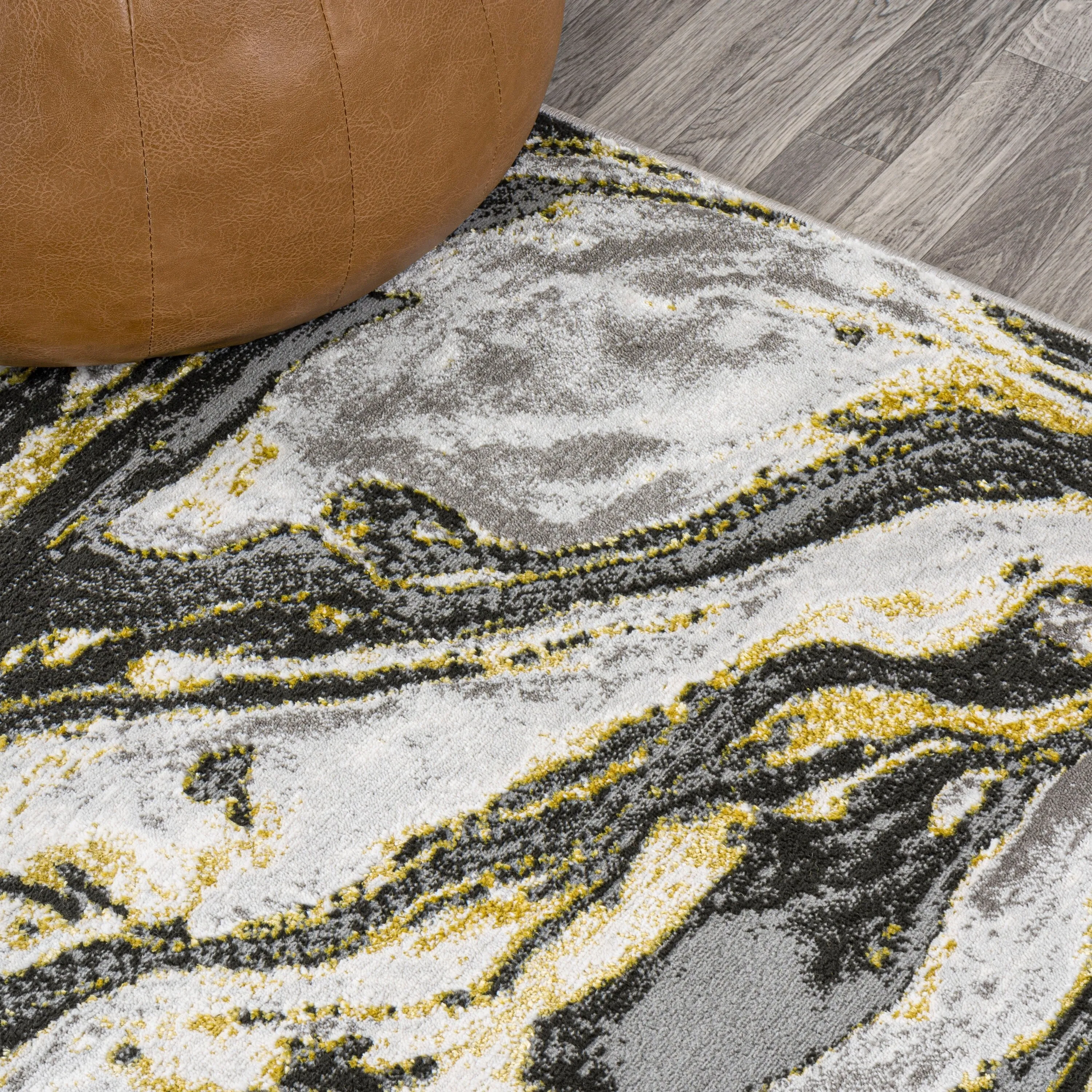 JONATHAN Y Batten Marbled Abstract Area Rug