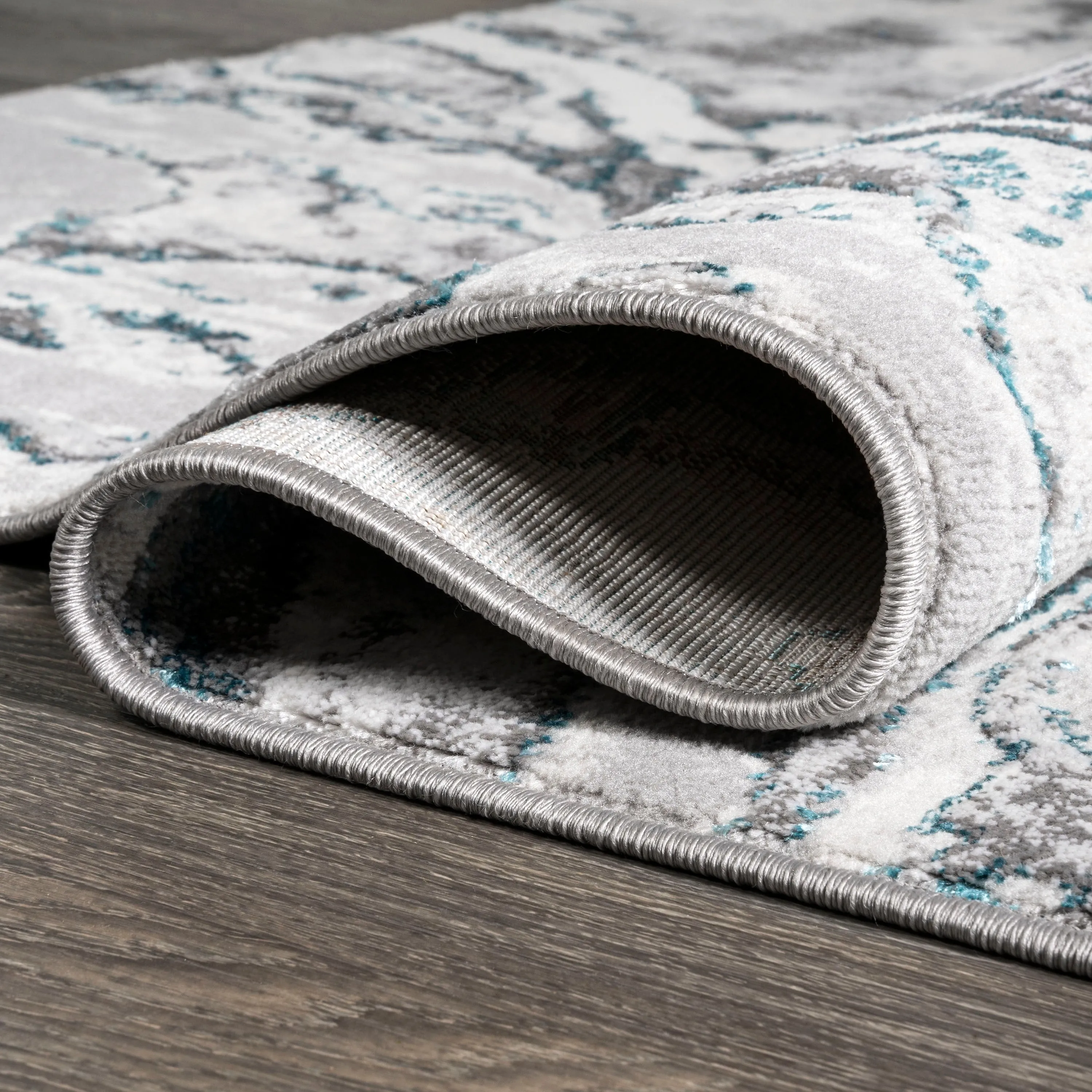 JONATHAN Y Batten Marbled Abstract Area Rug