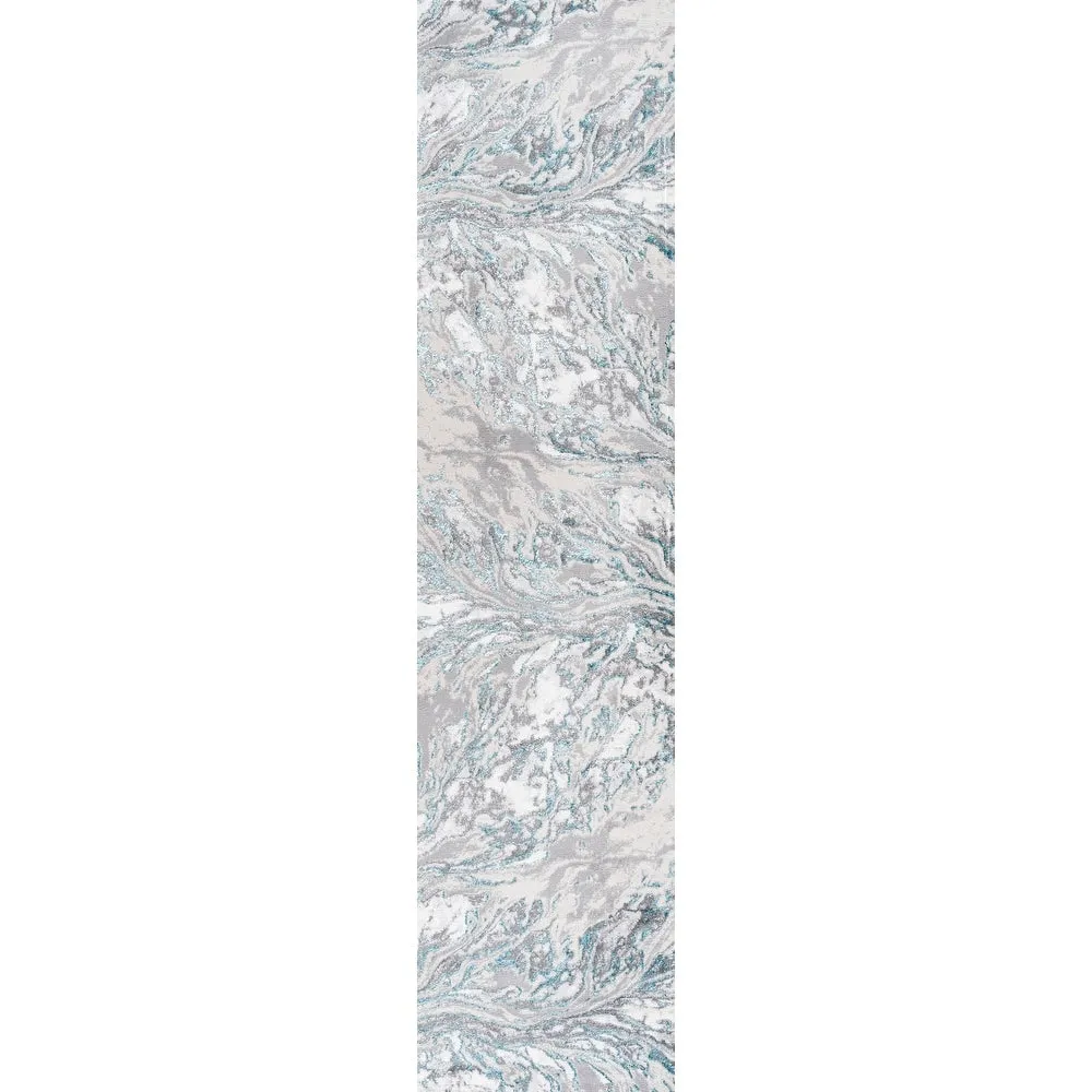JONATHAN Y Batten Marbled Abstract Area Rug