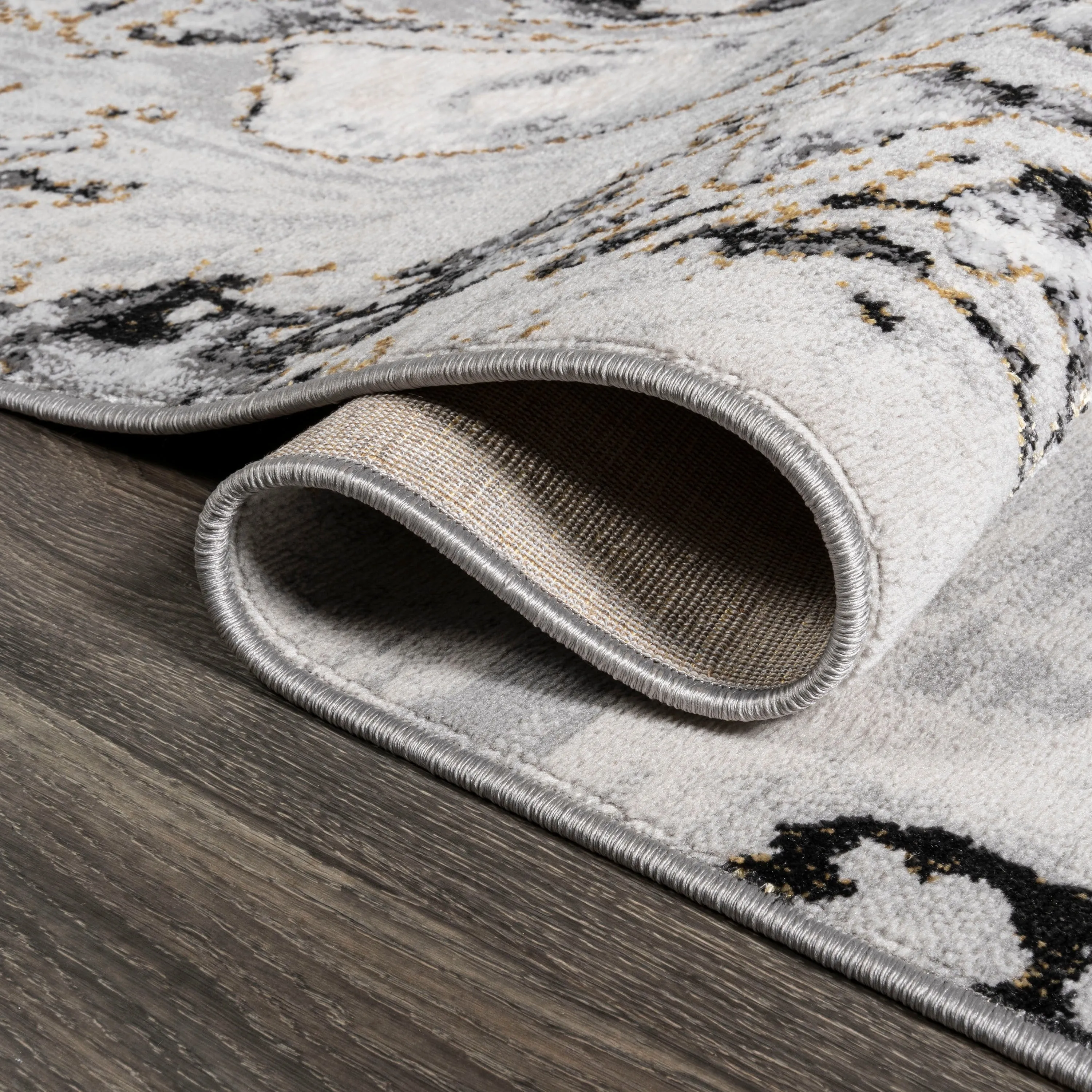 JONATHAN Y Batten Marbled Abstract Area Rug