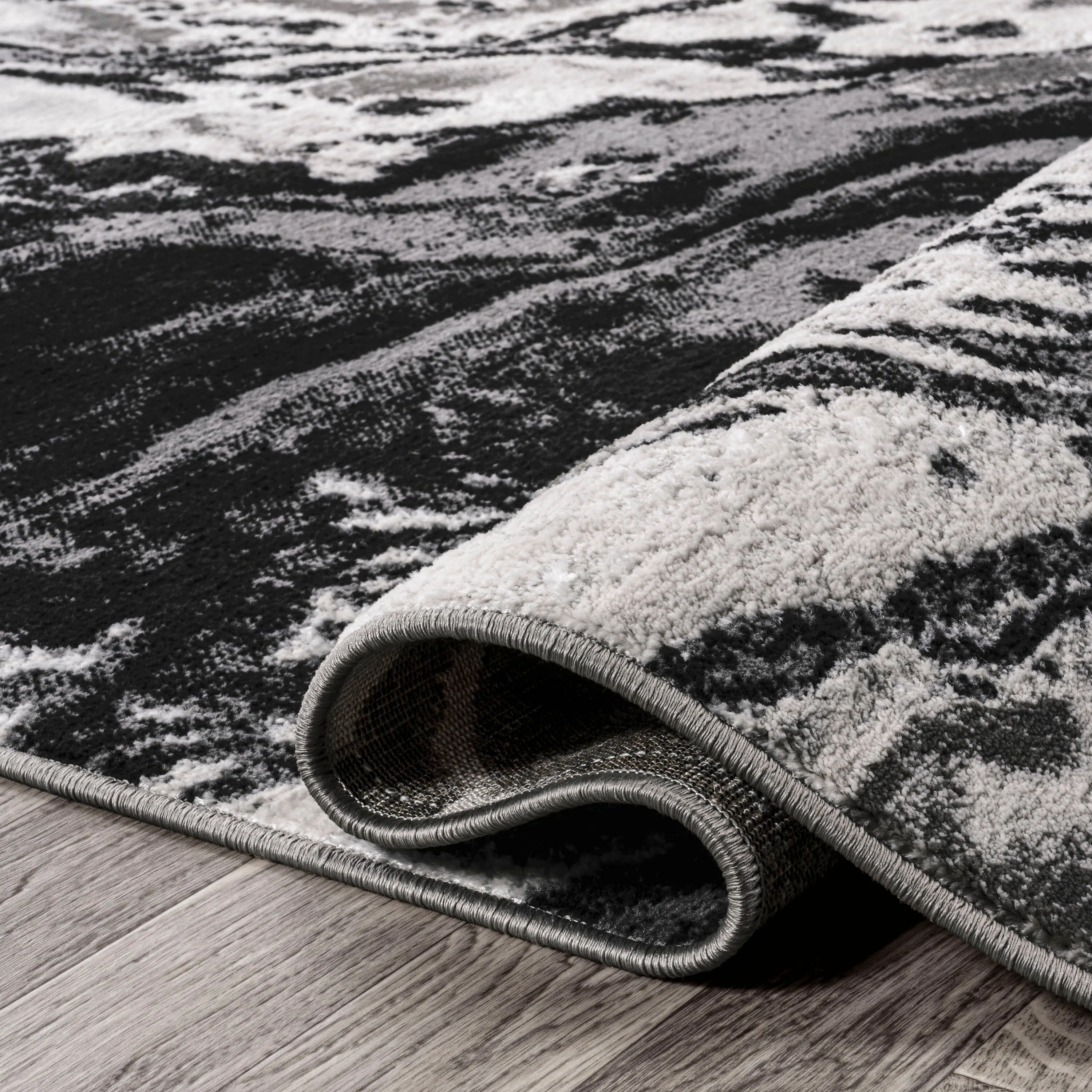 JONATHAN Y Batten Marbled Abstract Area Rug