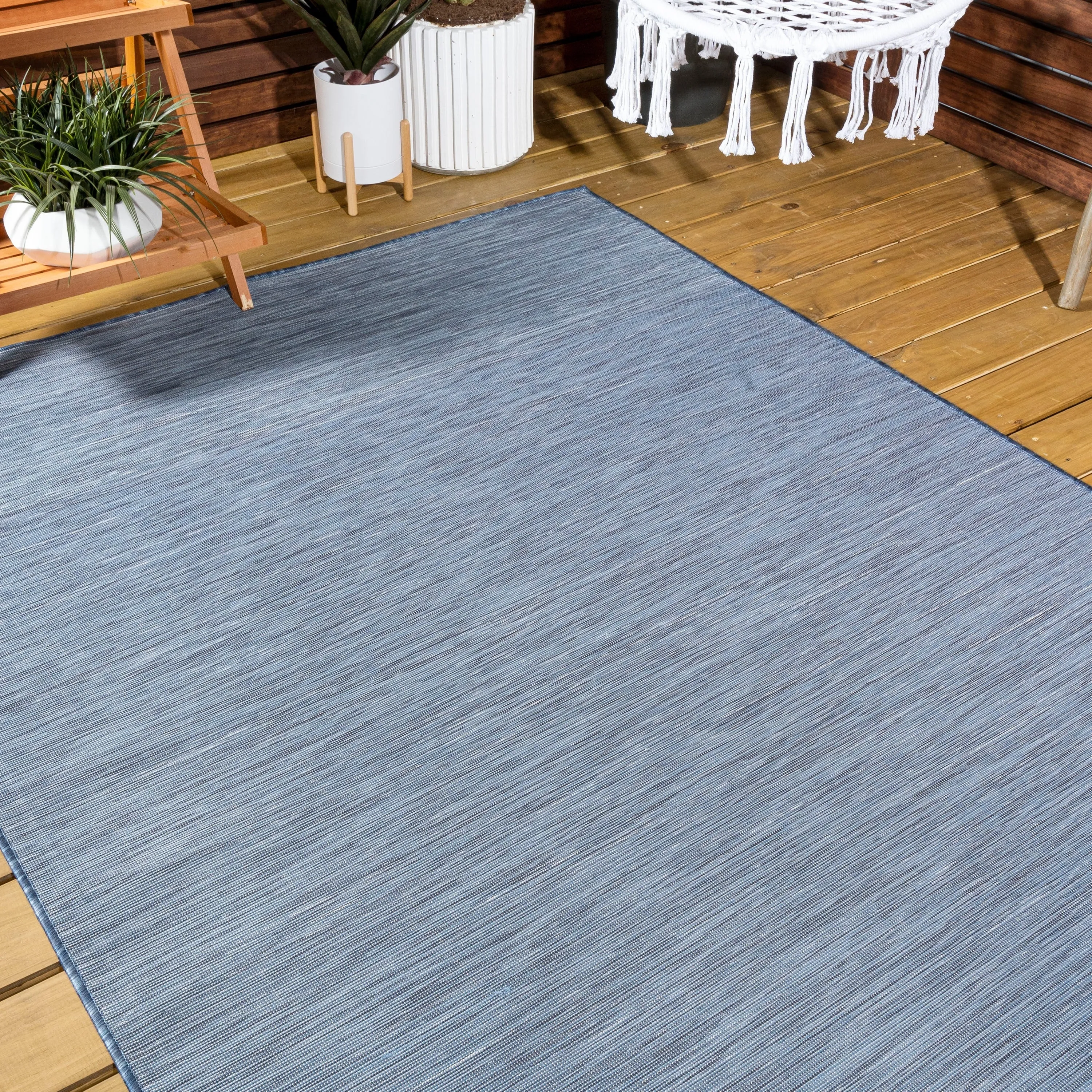 JONATHAN Y Bo Modern Flatweave Solid Area Rug