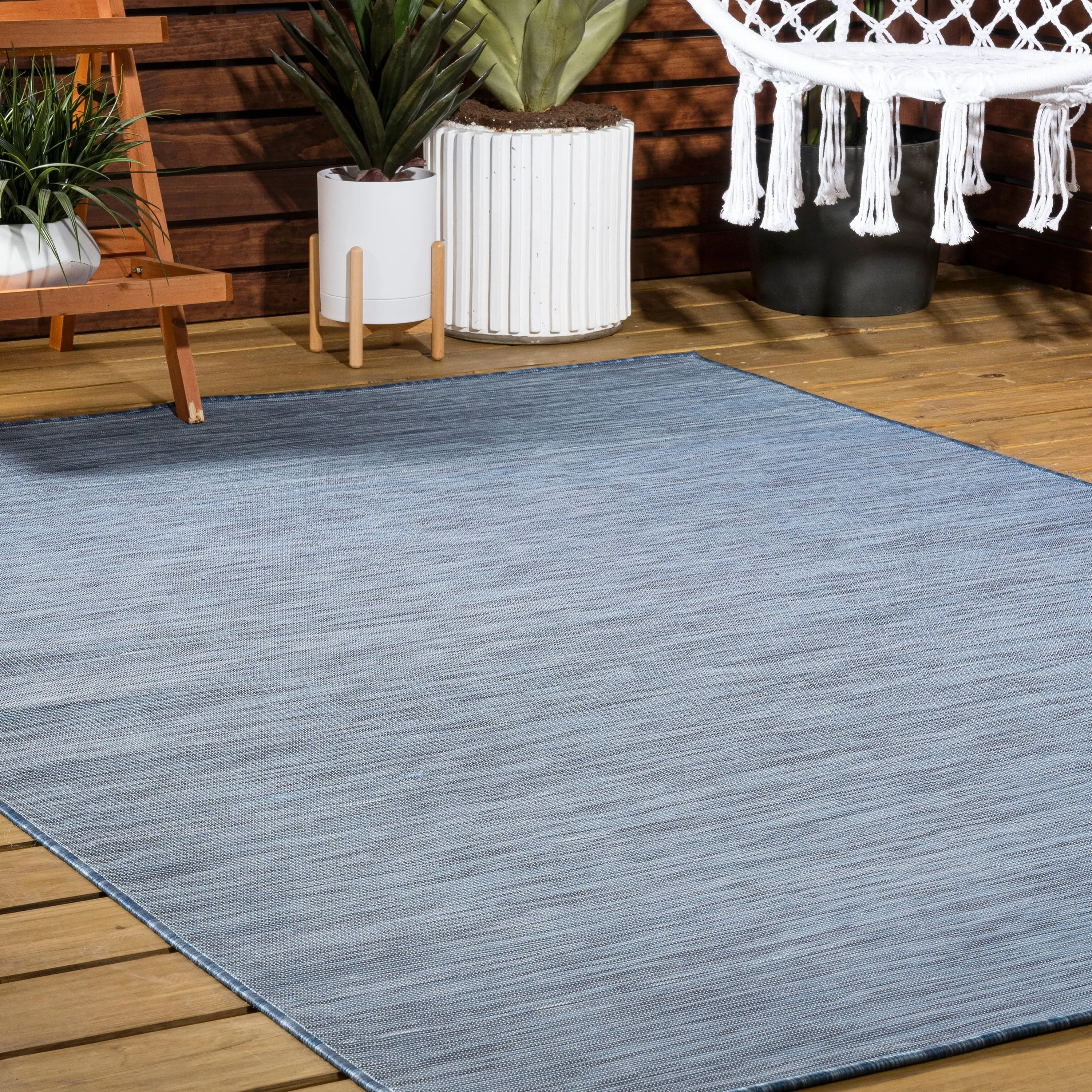 JONATHAN Y Bo Modern Flatweave Solid Area Rug
