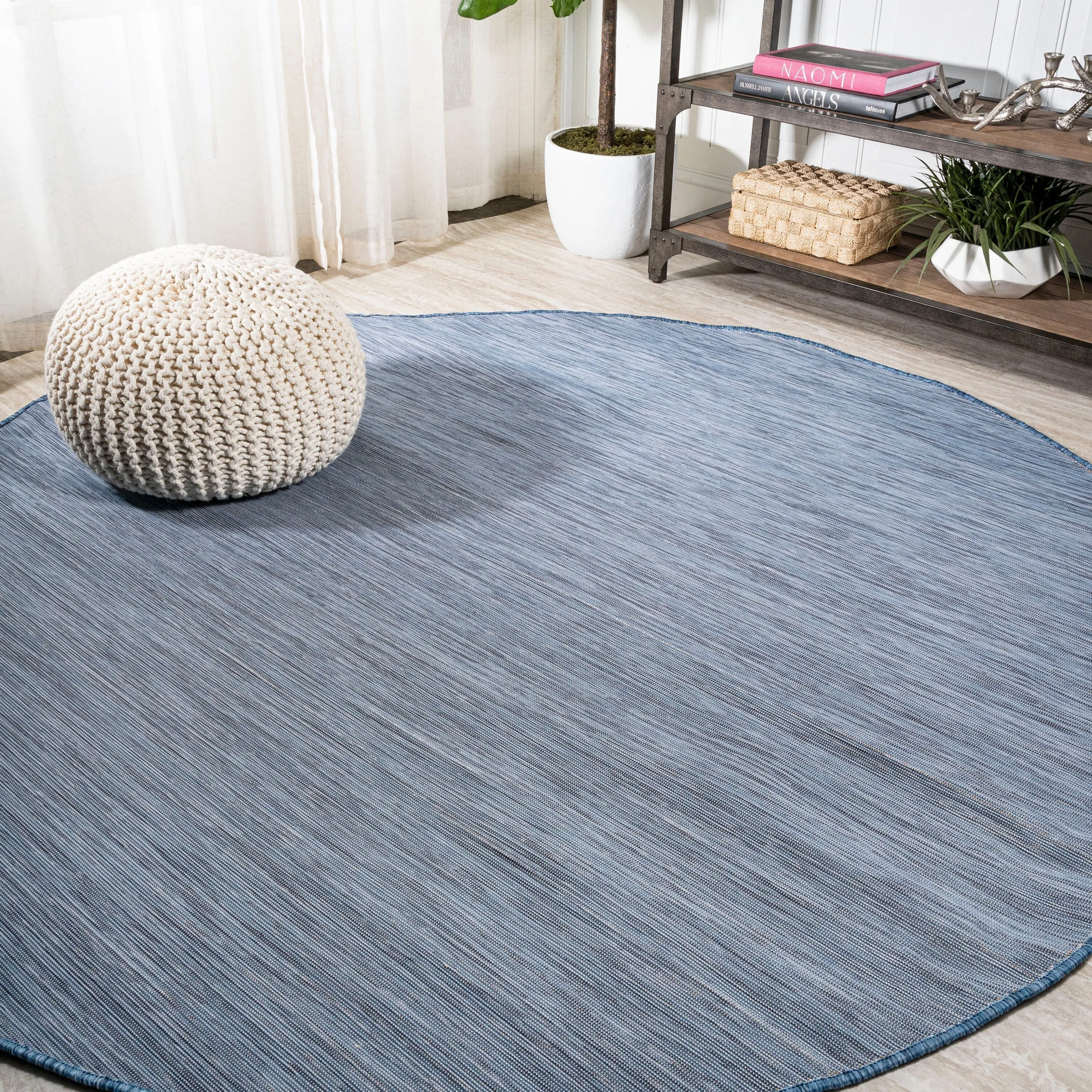 JONATHAN Y Bo Modern Flatweave Solid Area Rug