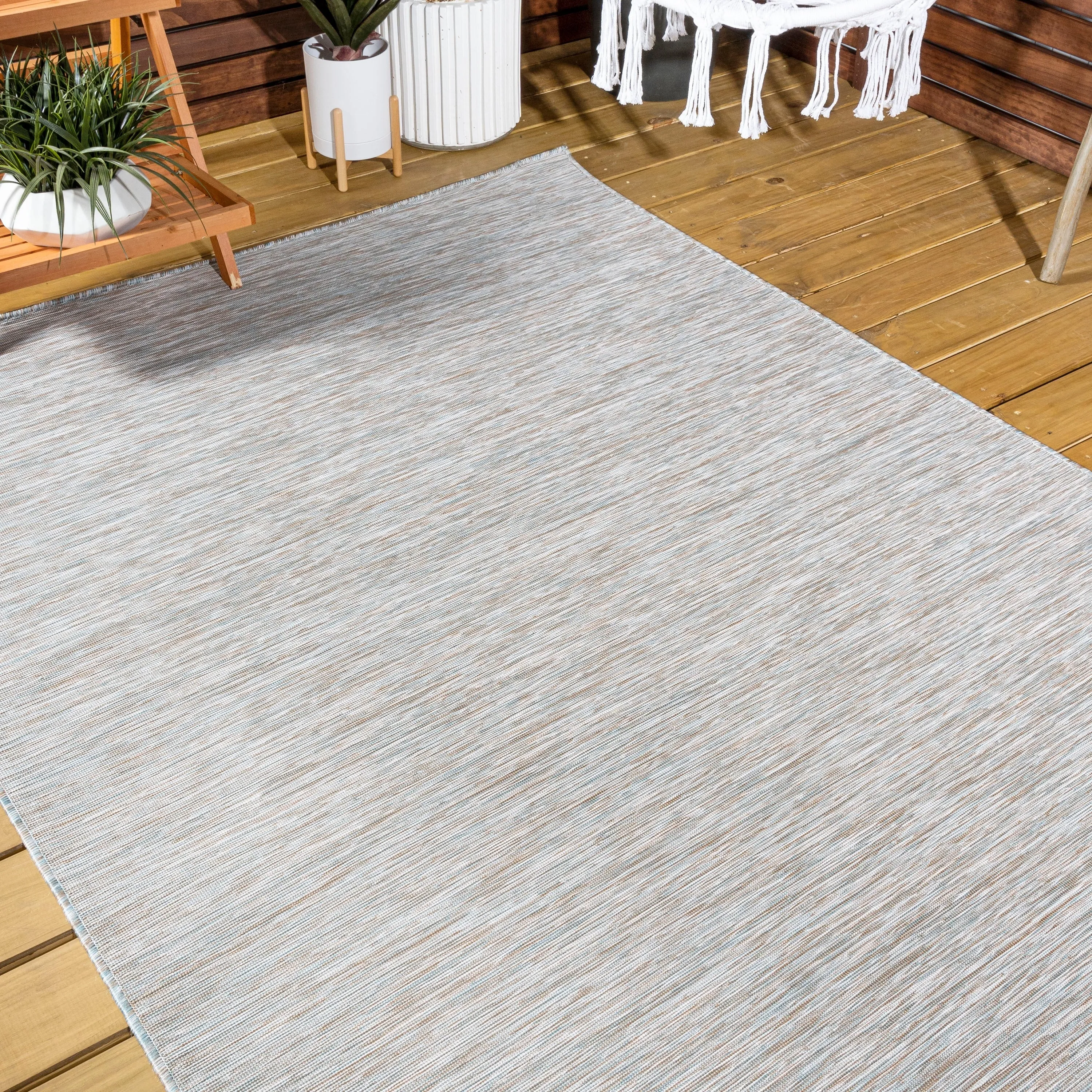 JONATHAN Y Bo Modern Flatweave Solid Area Rug