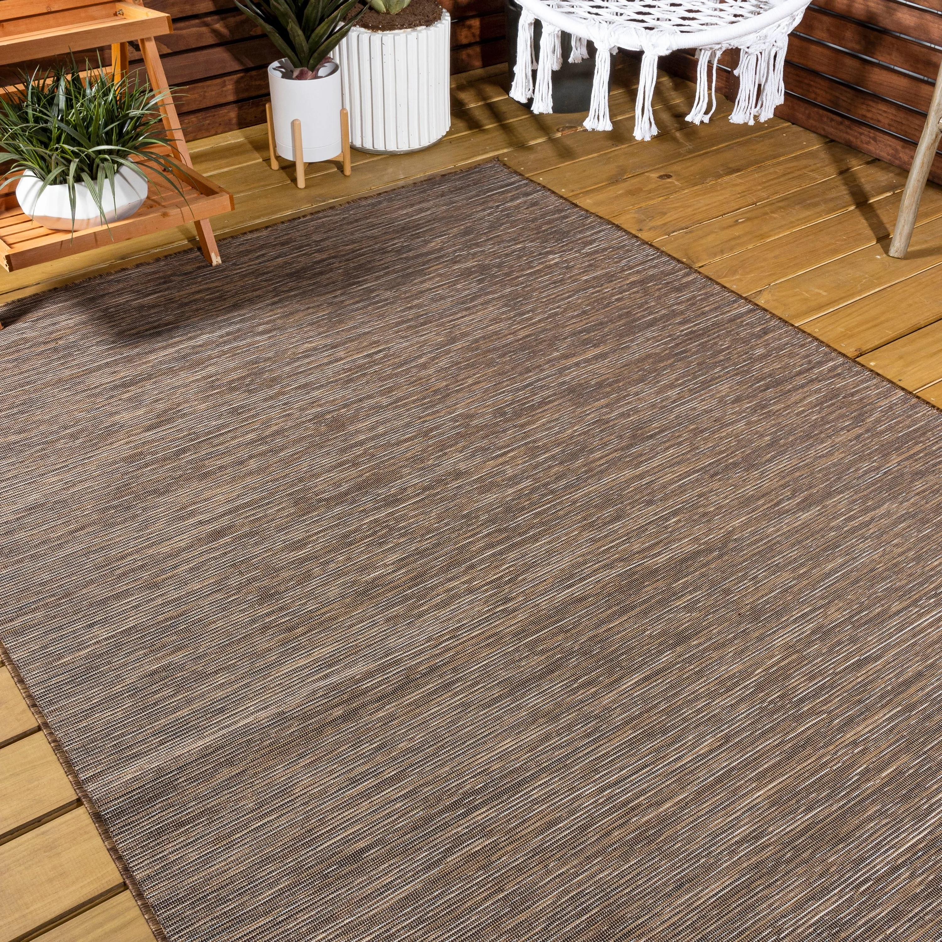 JONATHAN Y Bo Modern Flatweave Solid Area Rug
