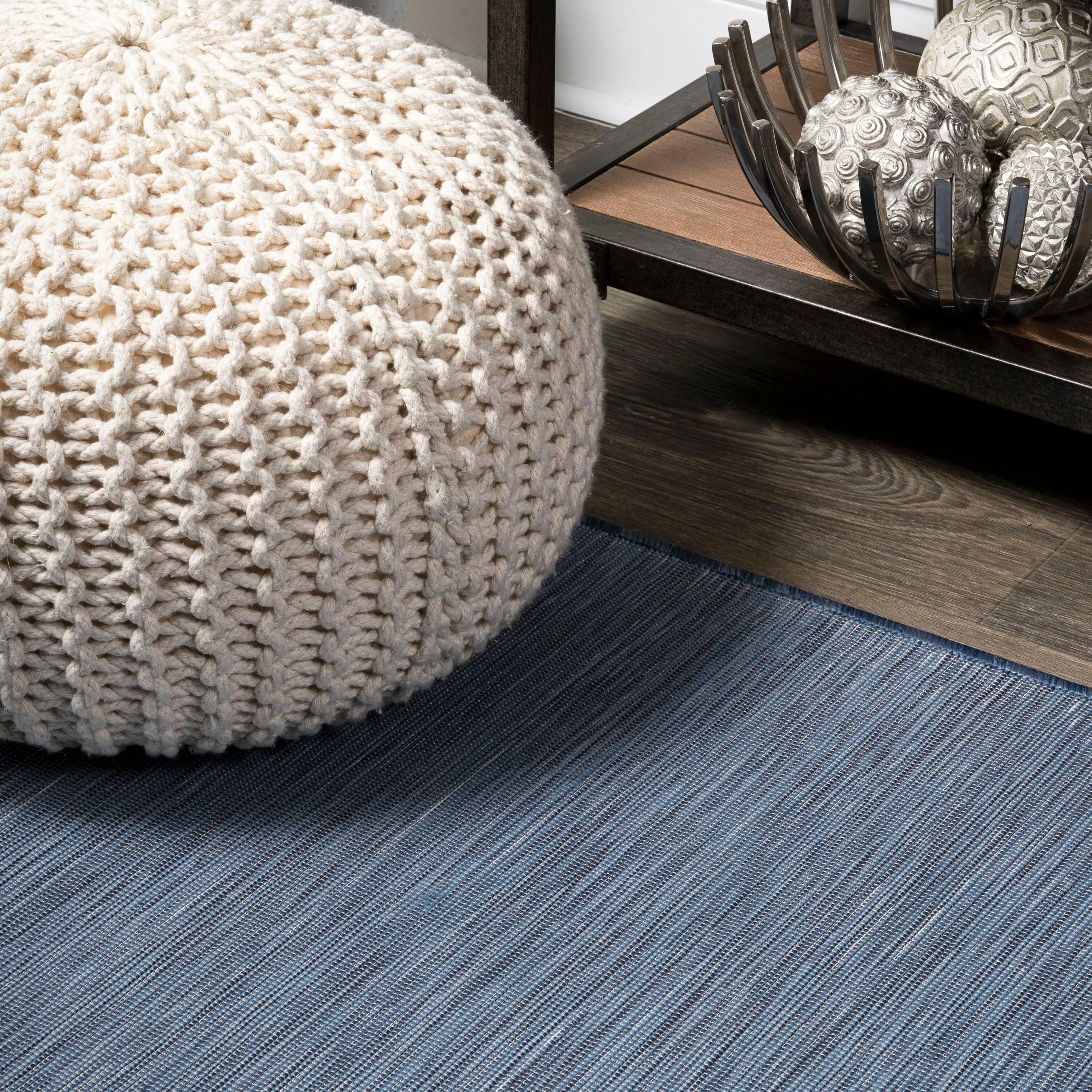 JONATHAN Y Bo Modern Flatweave Solid Area Rug