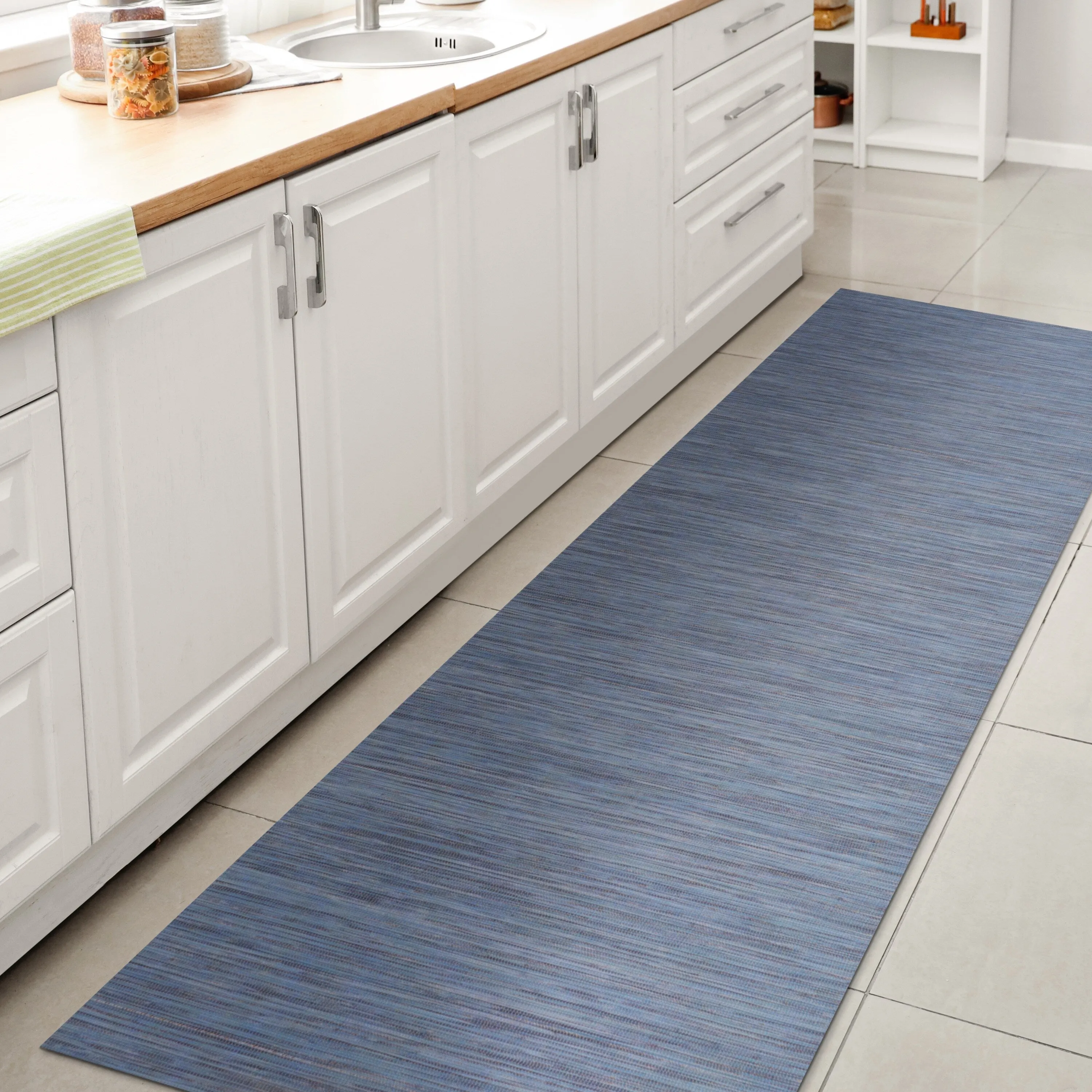 JONATHAN Y Bo Modern Flatweave Solid Area Rug