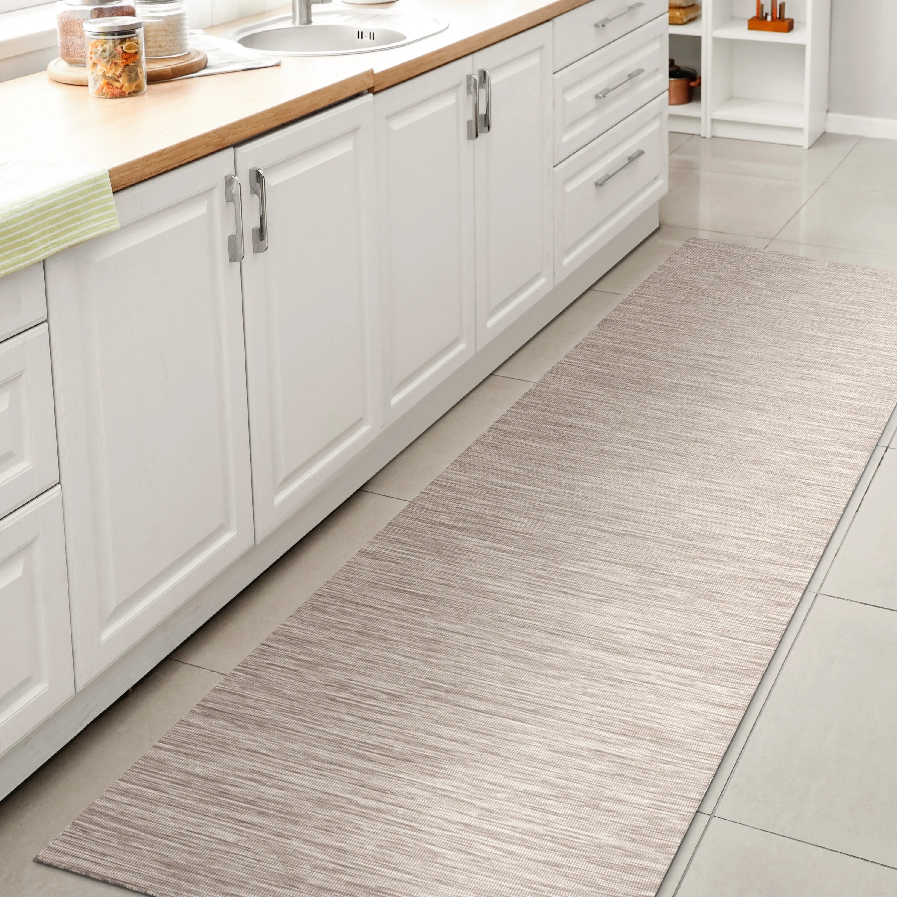 JONATHAN Y Bo Modern Flatweave Solid Area Rug