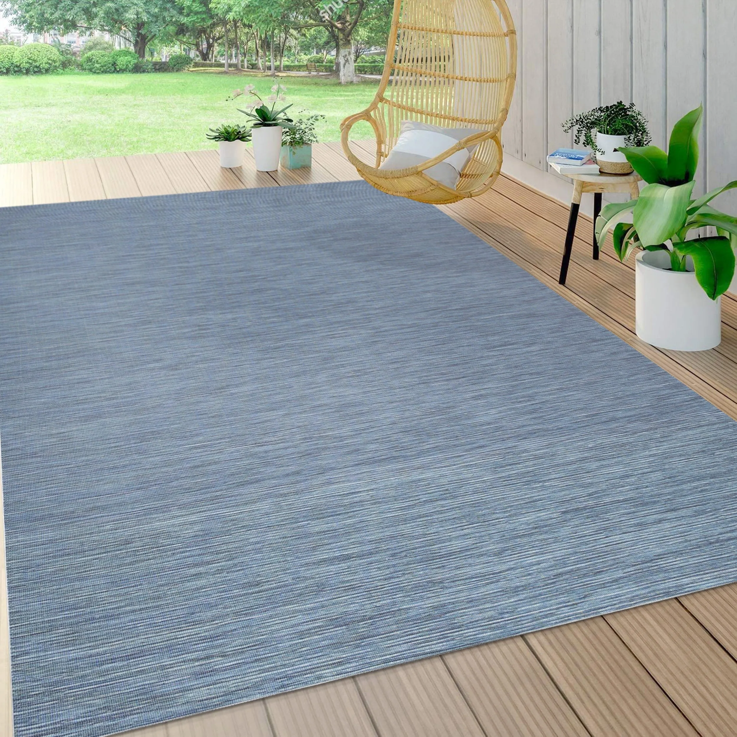 JONATHAN Y Bo Modern Flatweave Solid Area Rug