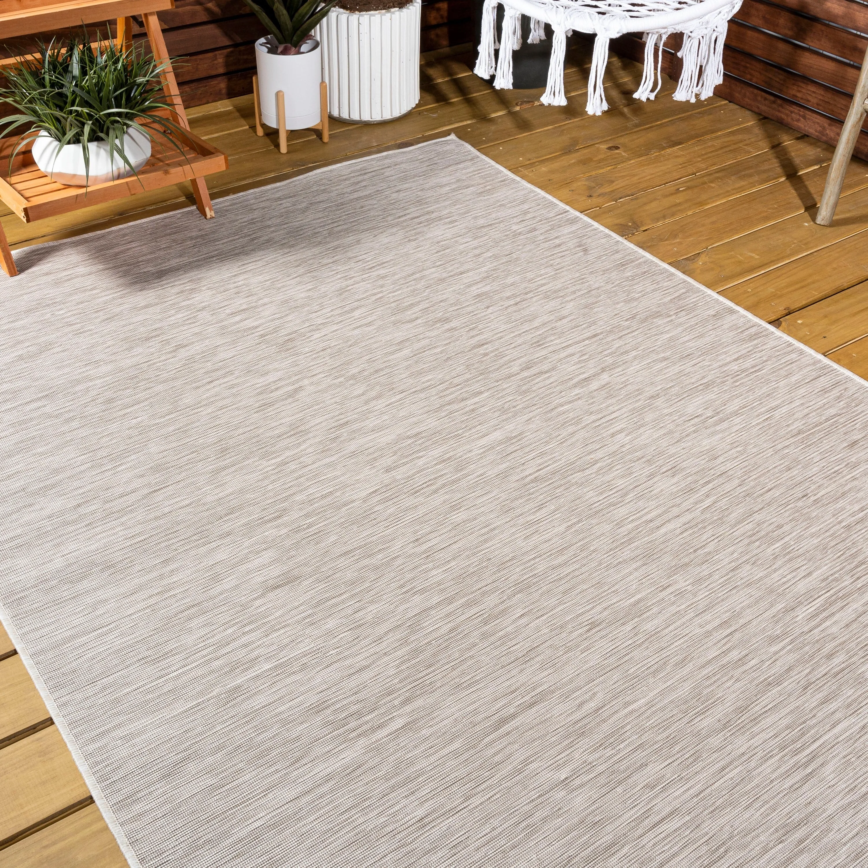 JONATHAN Y Bo Modern Flatweave Solid Area Rug