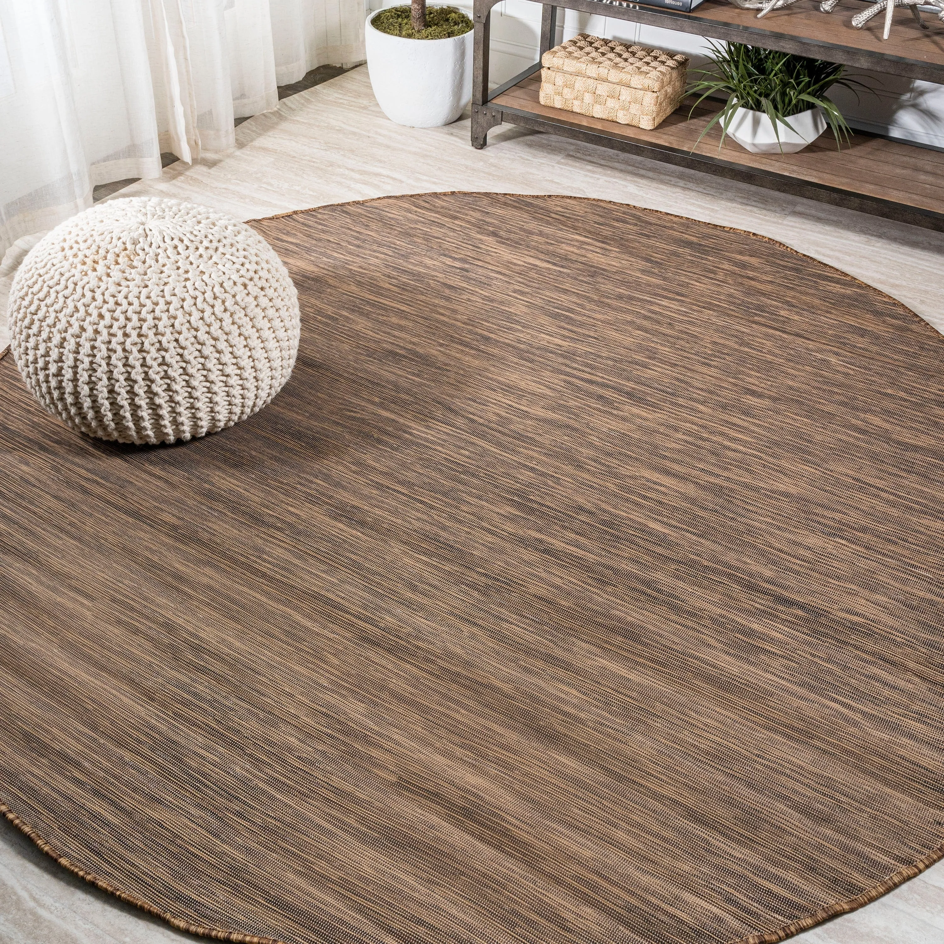 JONATHAN Y Bo Modern Flatweave Solid Area Rug