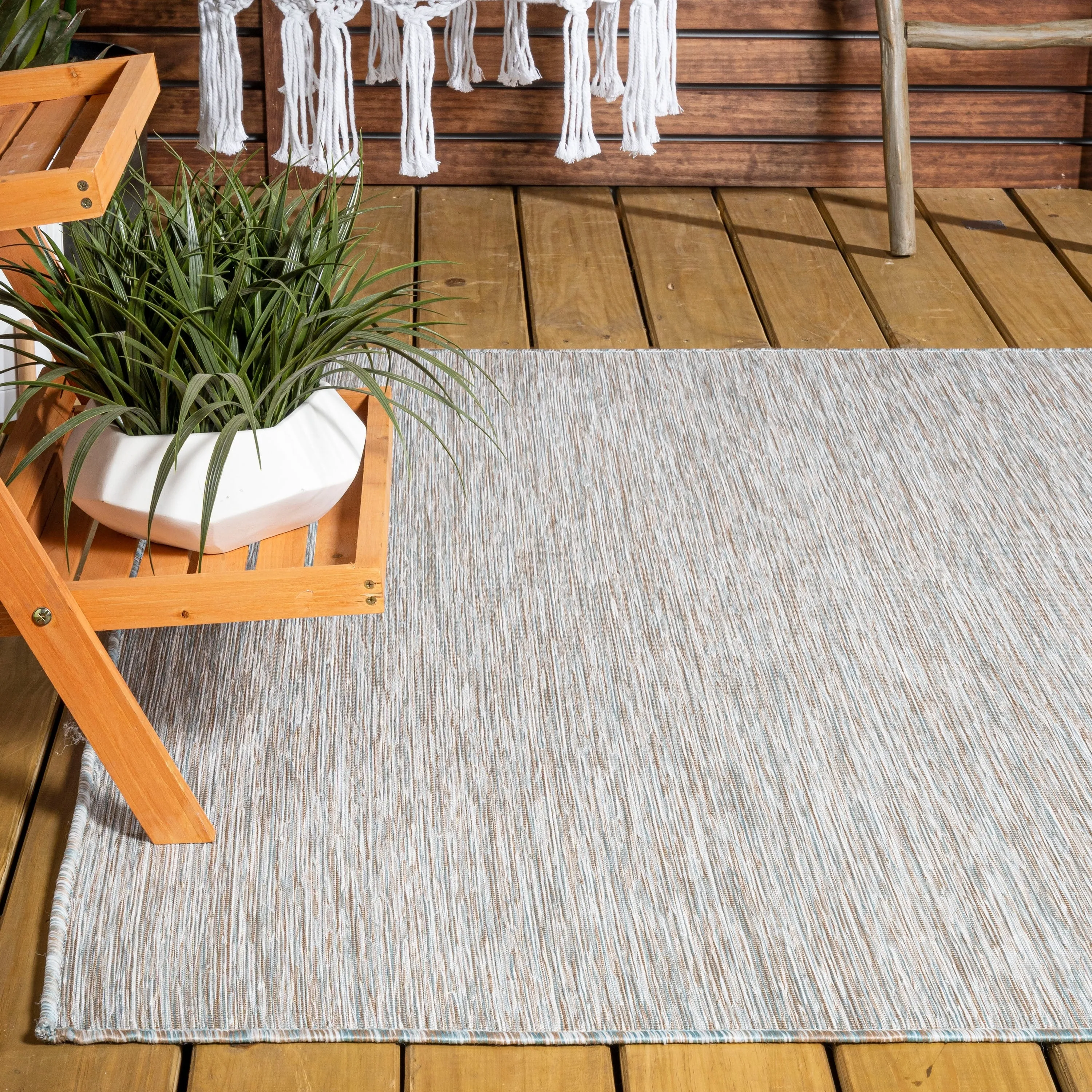 JONATHAN Y Bo Modern Flatweave Solid Area Rug